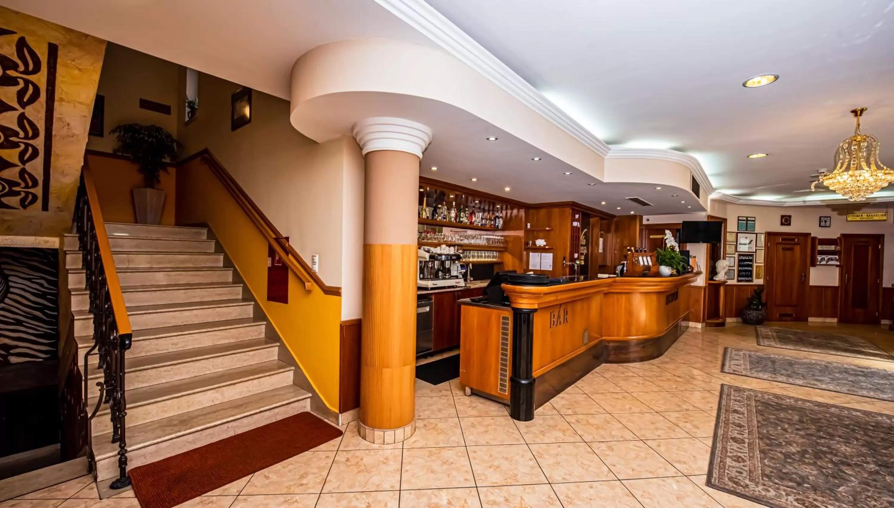 Lobby or reception in Hotel Villa Classica