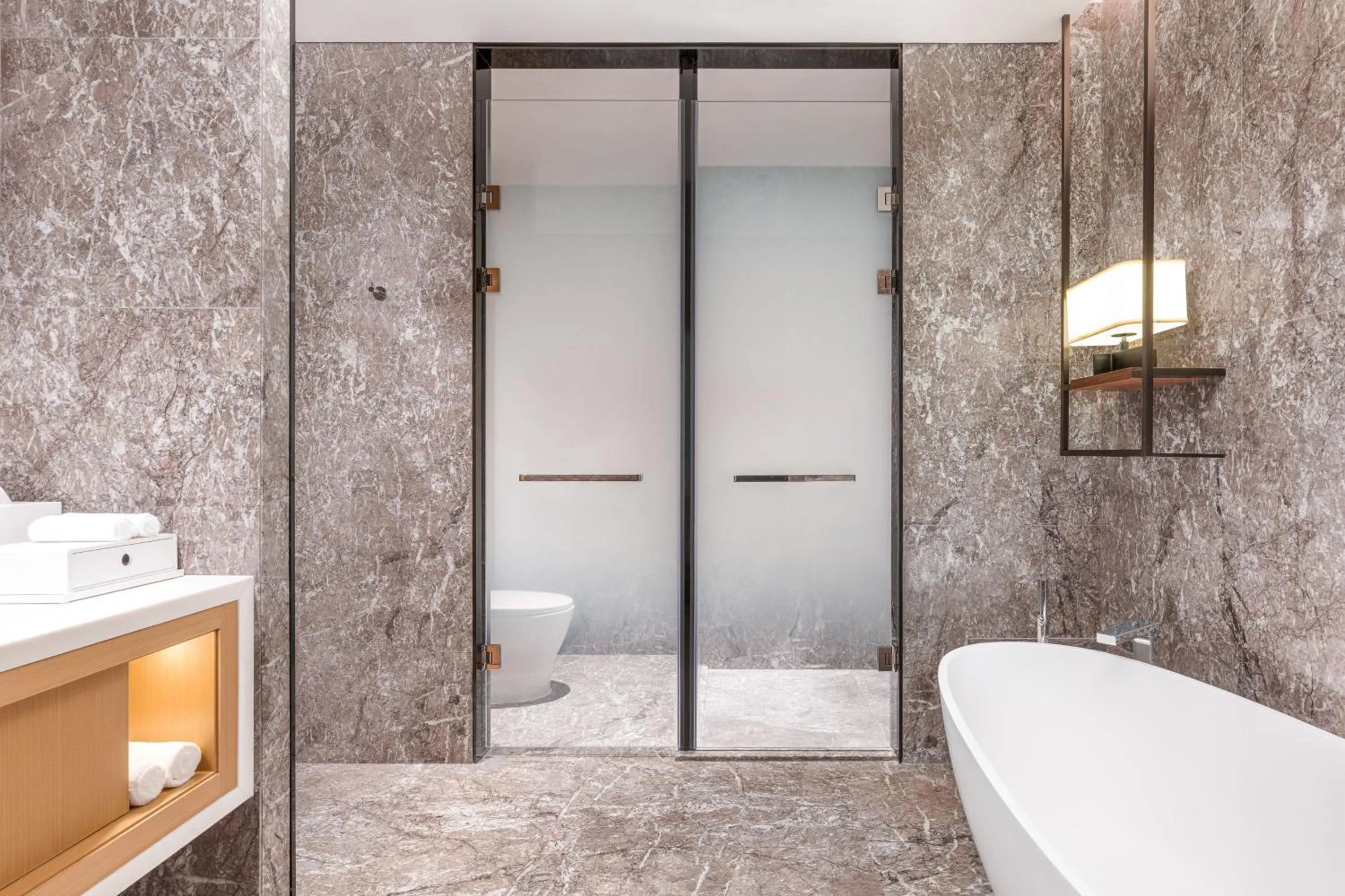 Bathroom in The Westin Wuhan Hanyang