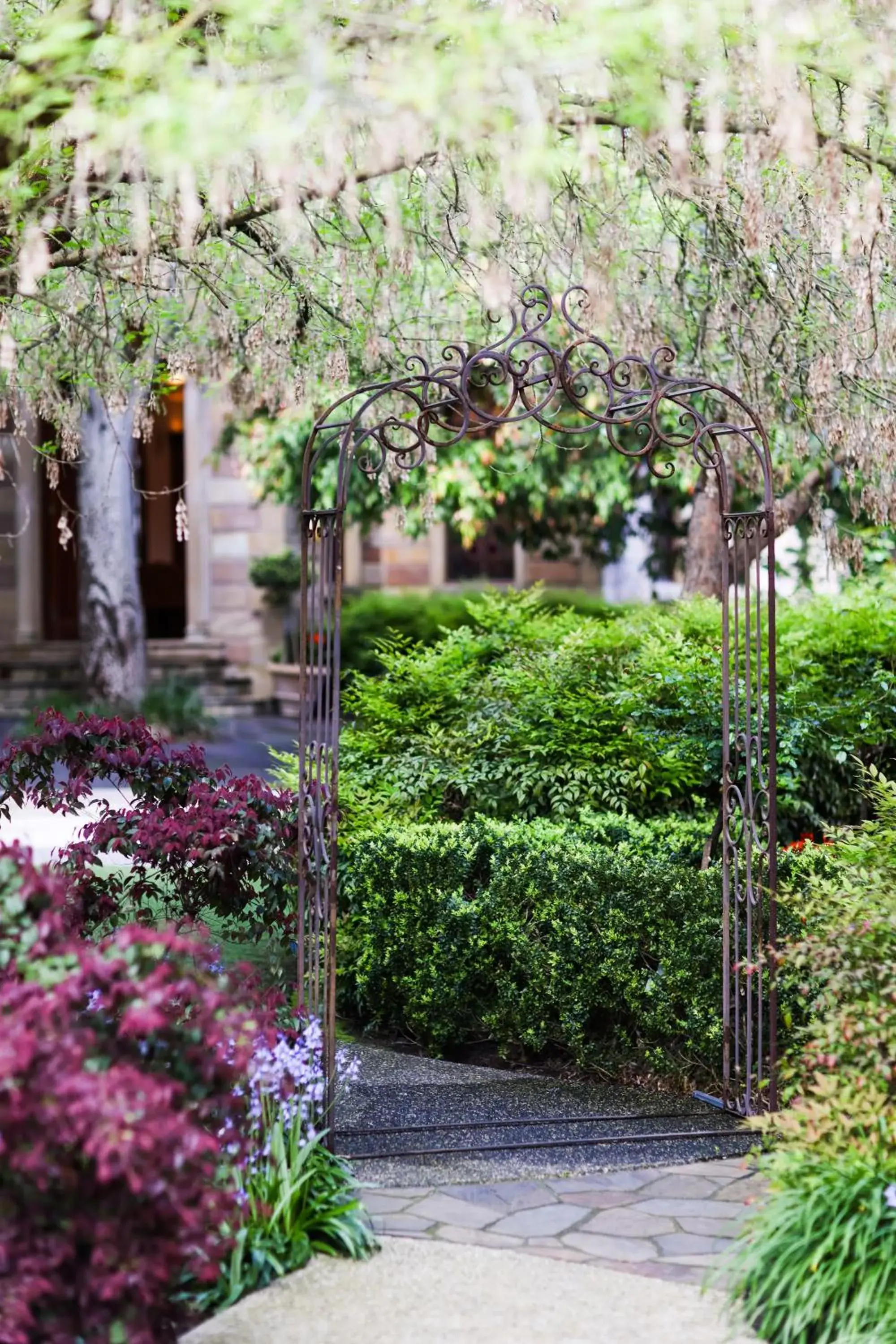 Garden in Elizabethan Lodge