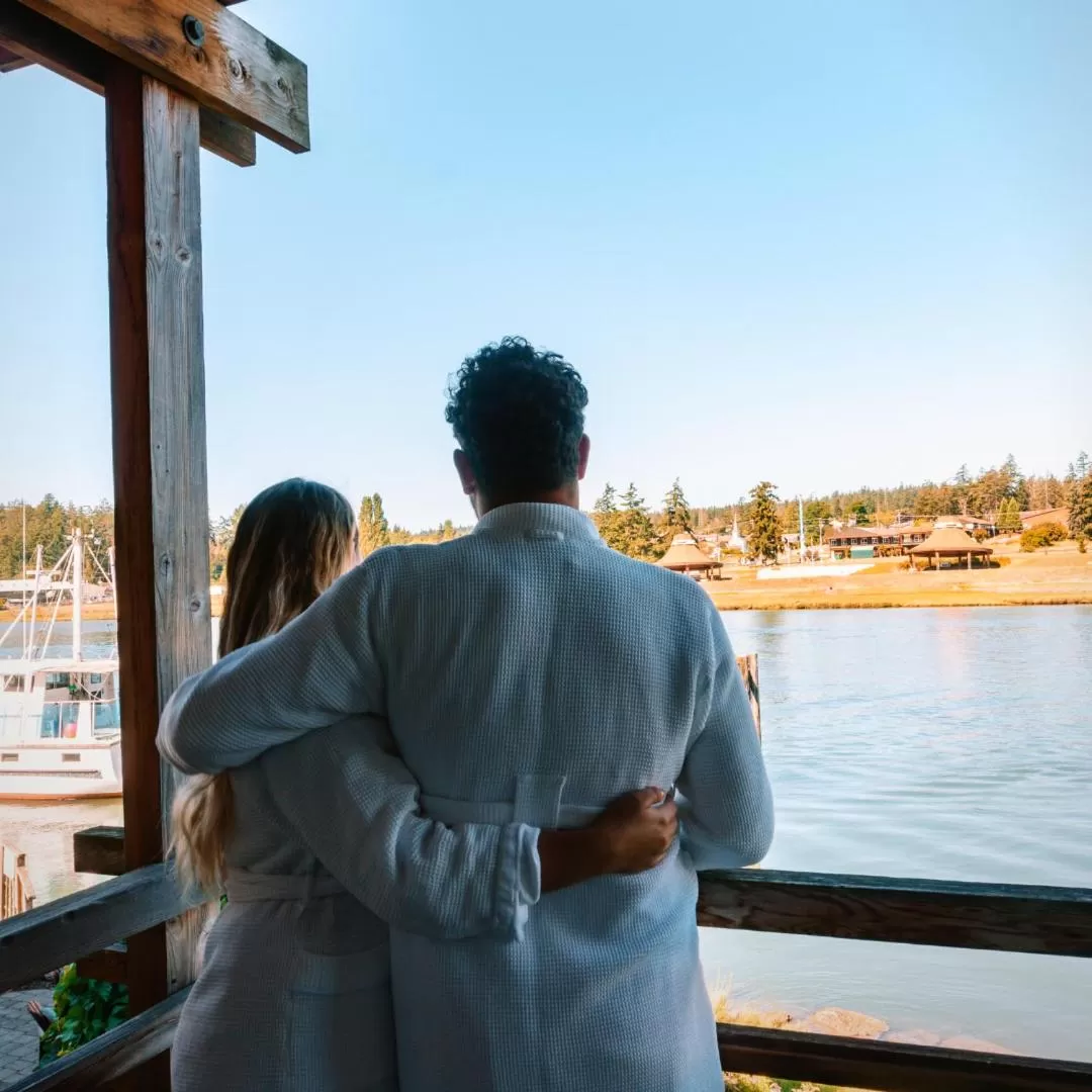 Natural landscape in La Conner Channel Lodge