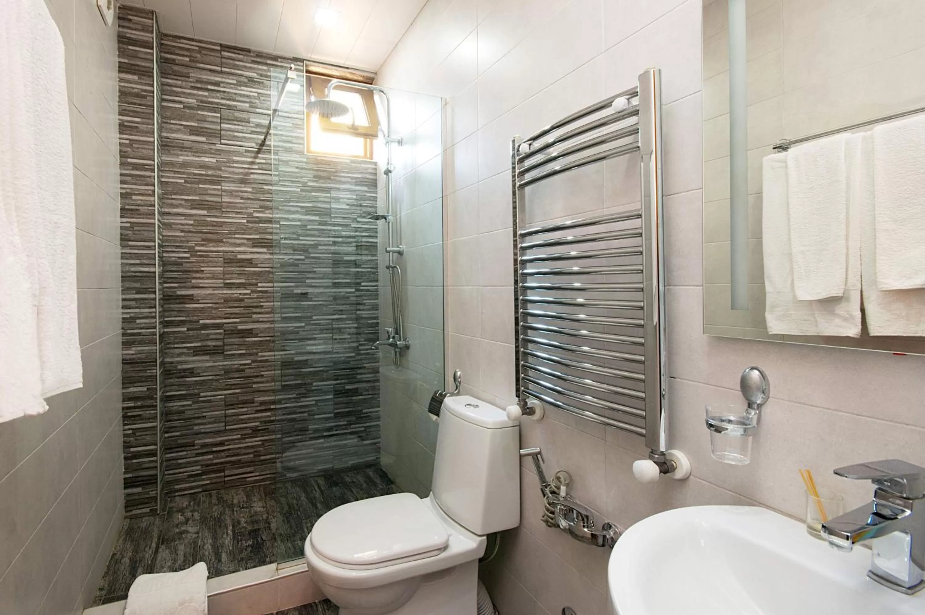 Shower in Hotel Livin