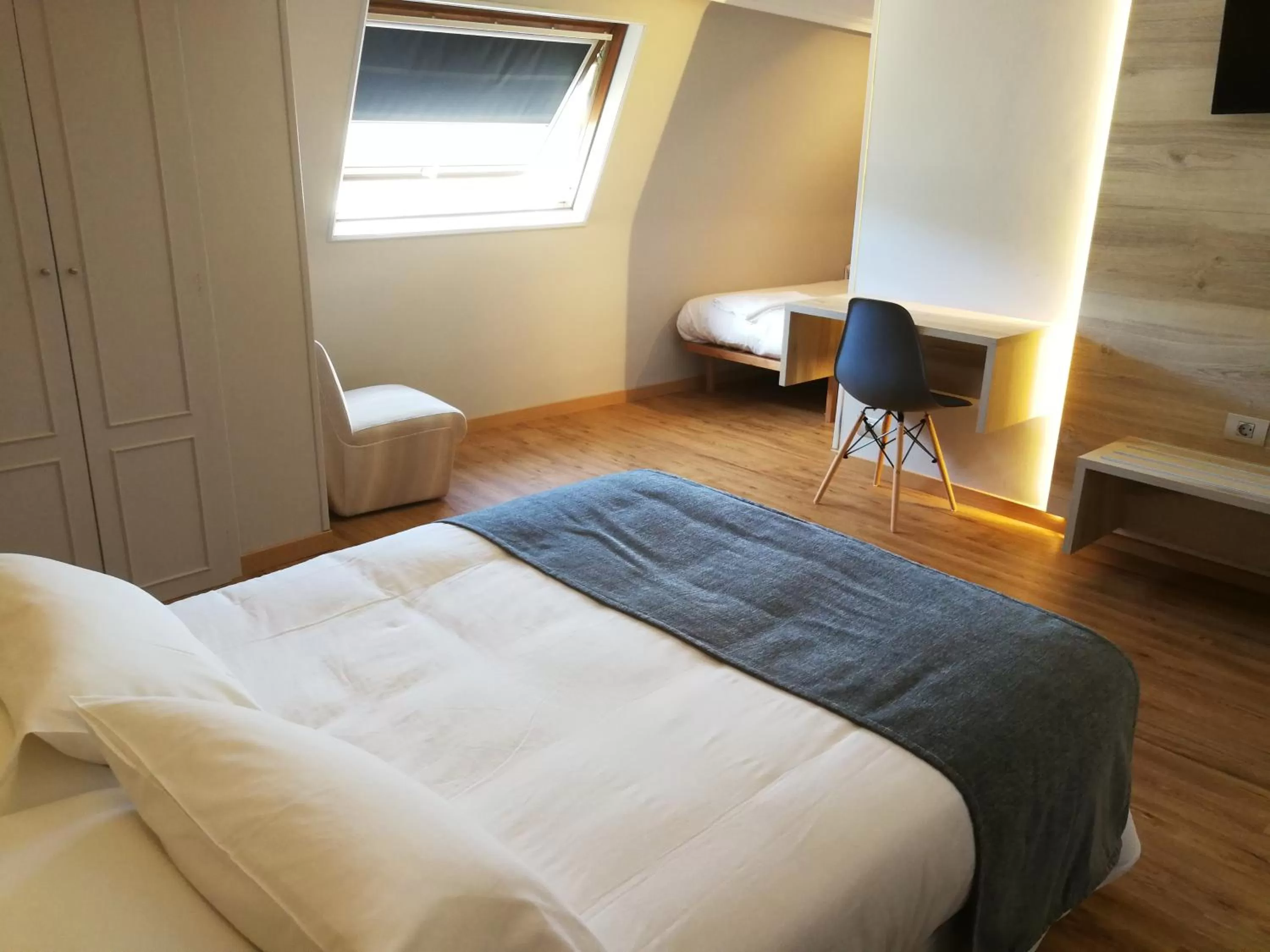 Bed in Hospedium Hotel La Marina Costa da Morte