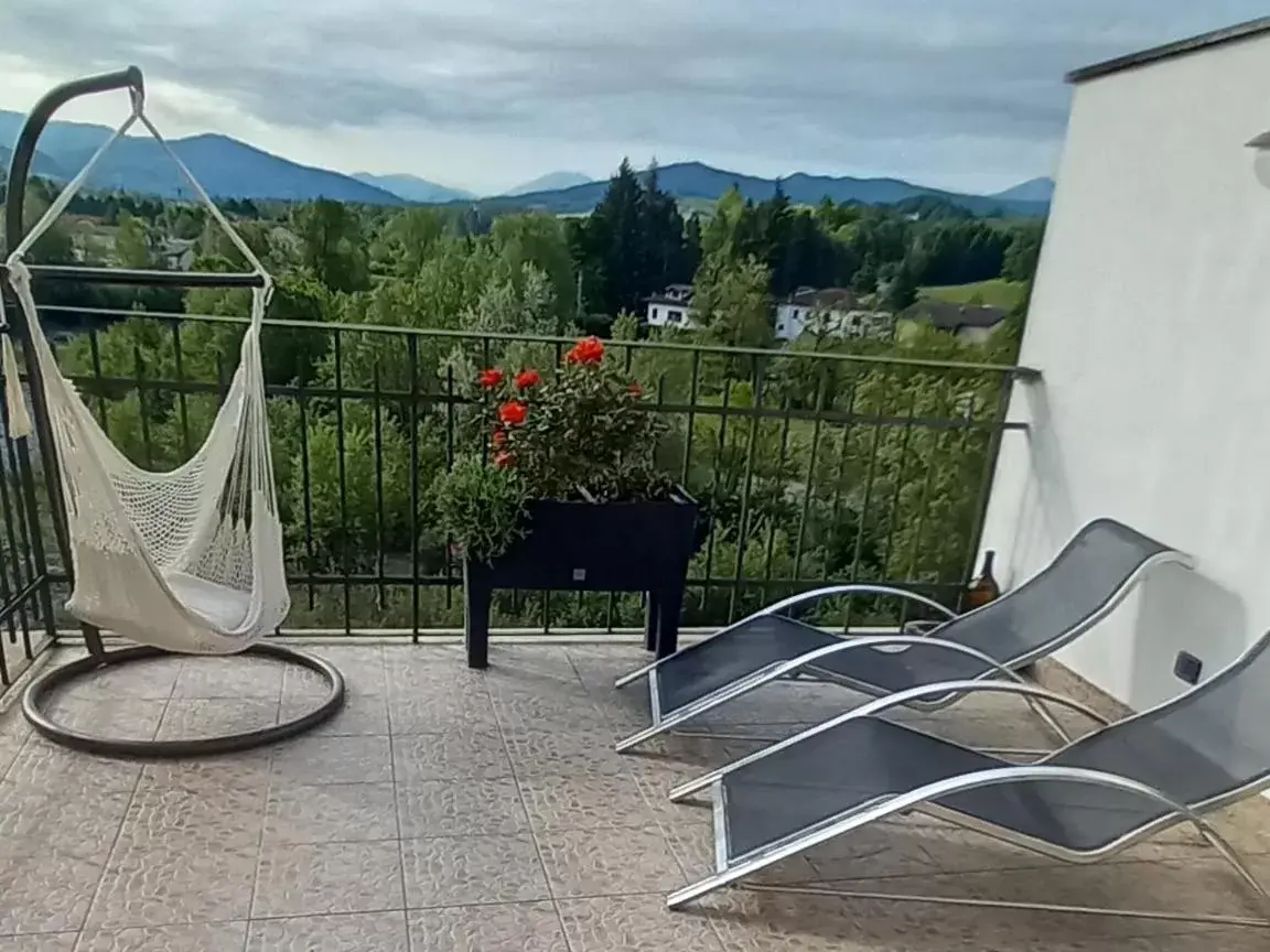 Balcony/Terrace in B&B Borgo Cortese