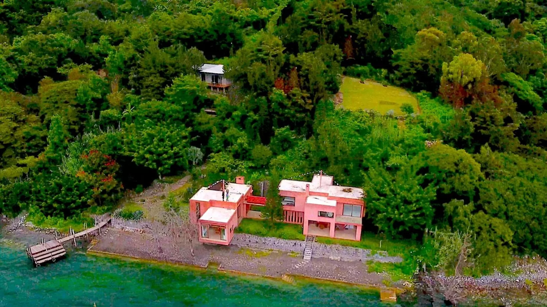 Patio in Anzan Atitlan