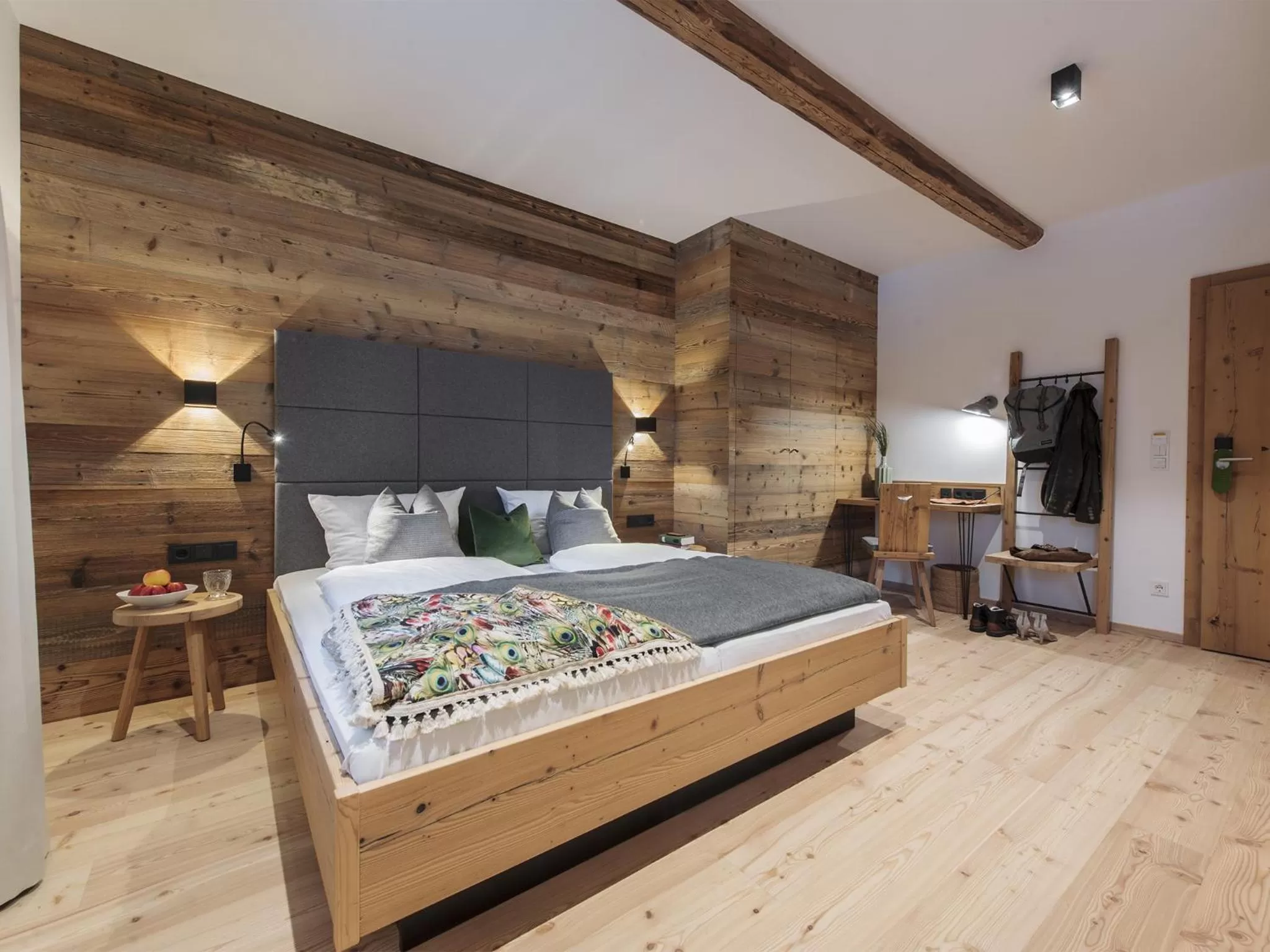 Bedroom, Bed in Forstnerwirt hotel | stubn | biergarten