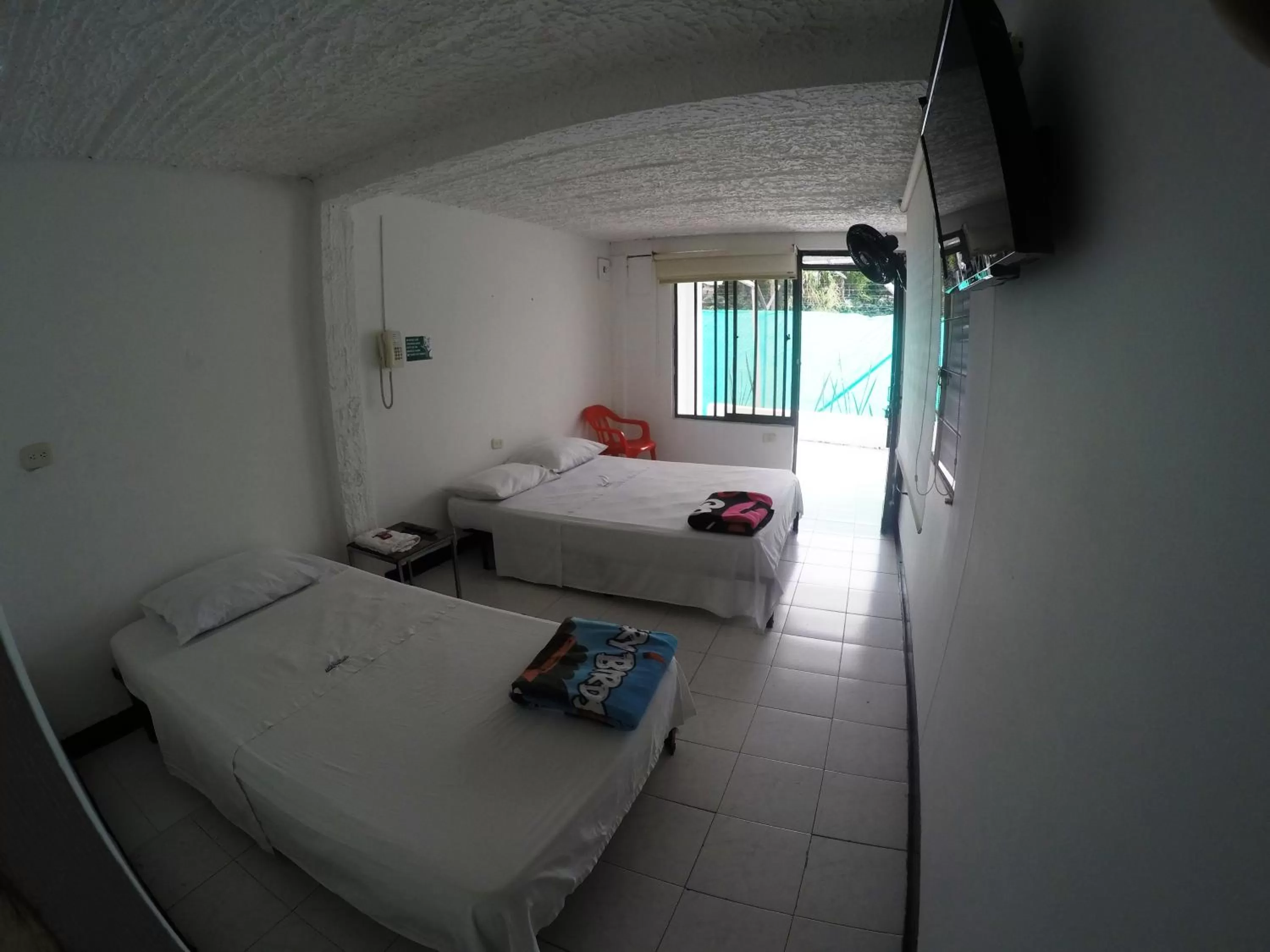 Bed in Sky Club Eco Hotel