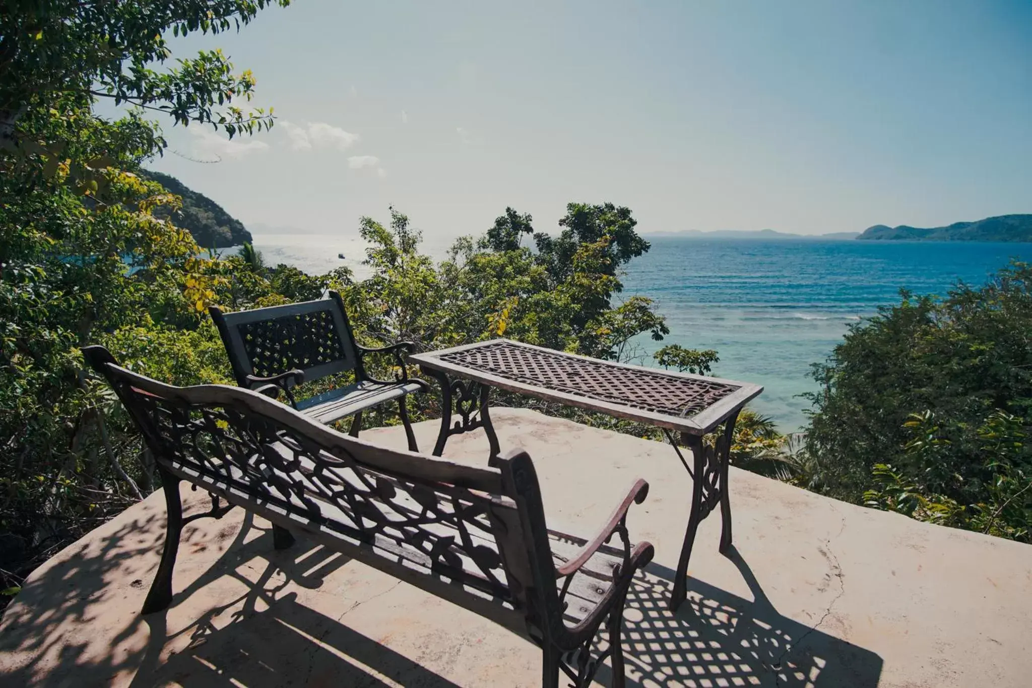 Balcony/Terrace in Sangat Island Dive Resort