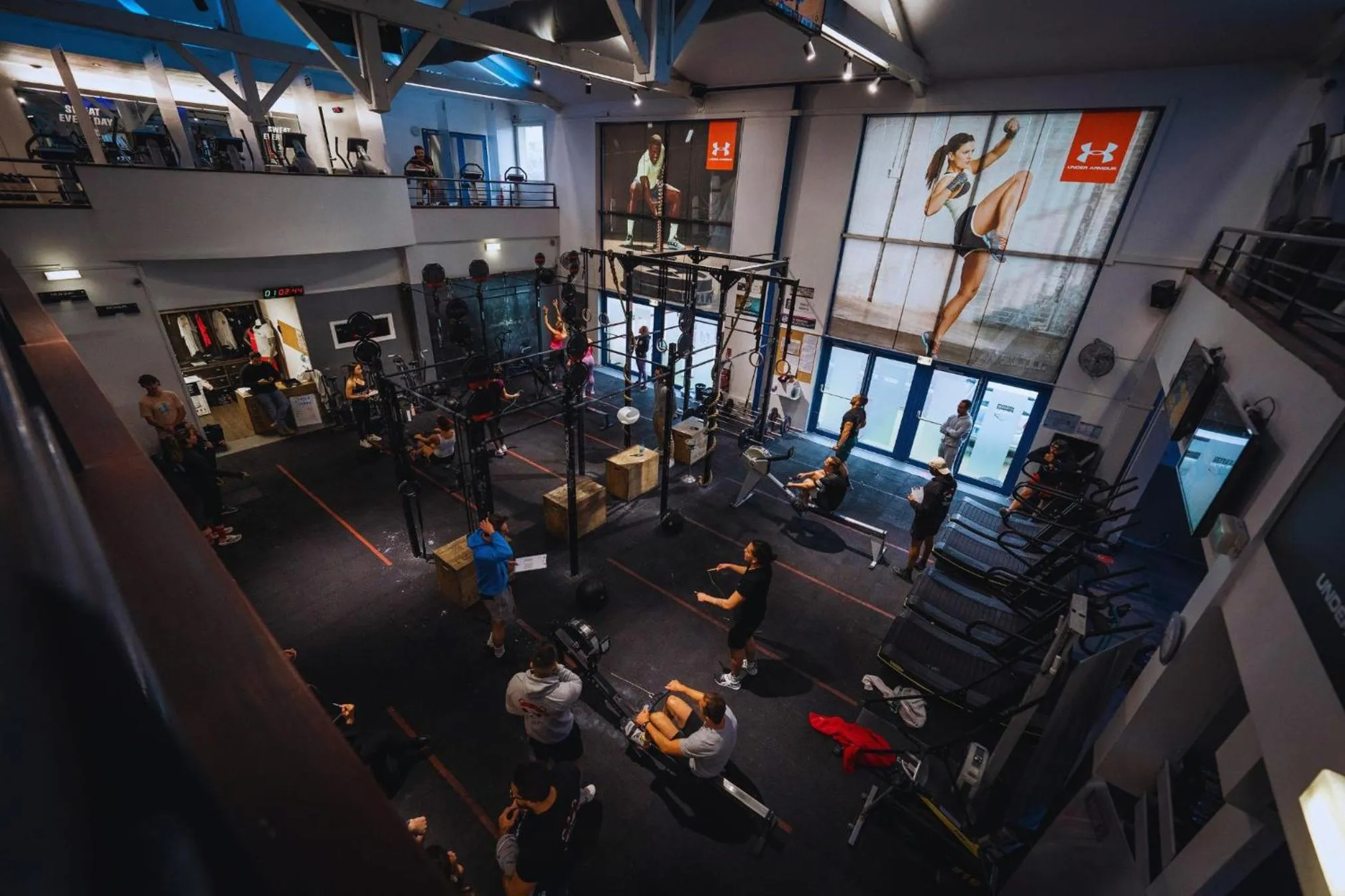 Fitness centre/facilities in Sporting House Hôtel