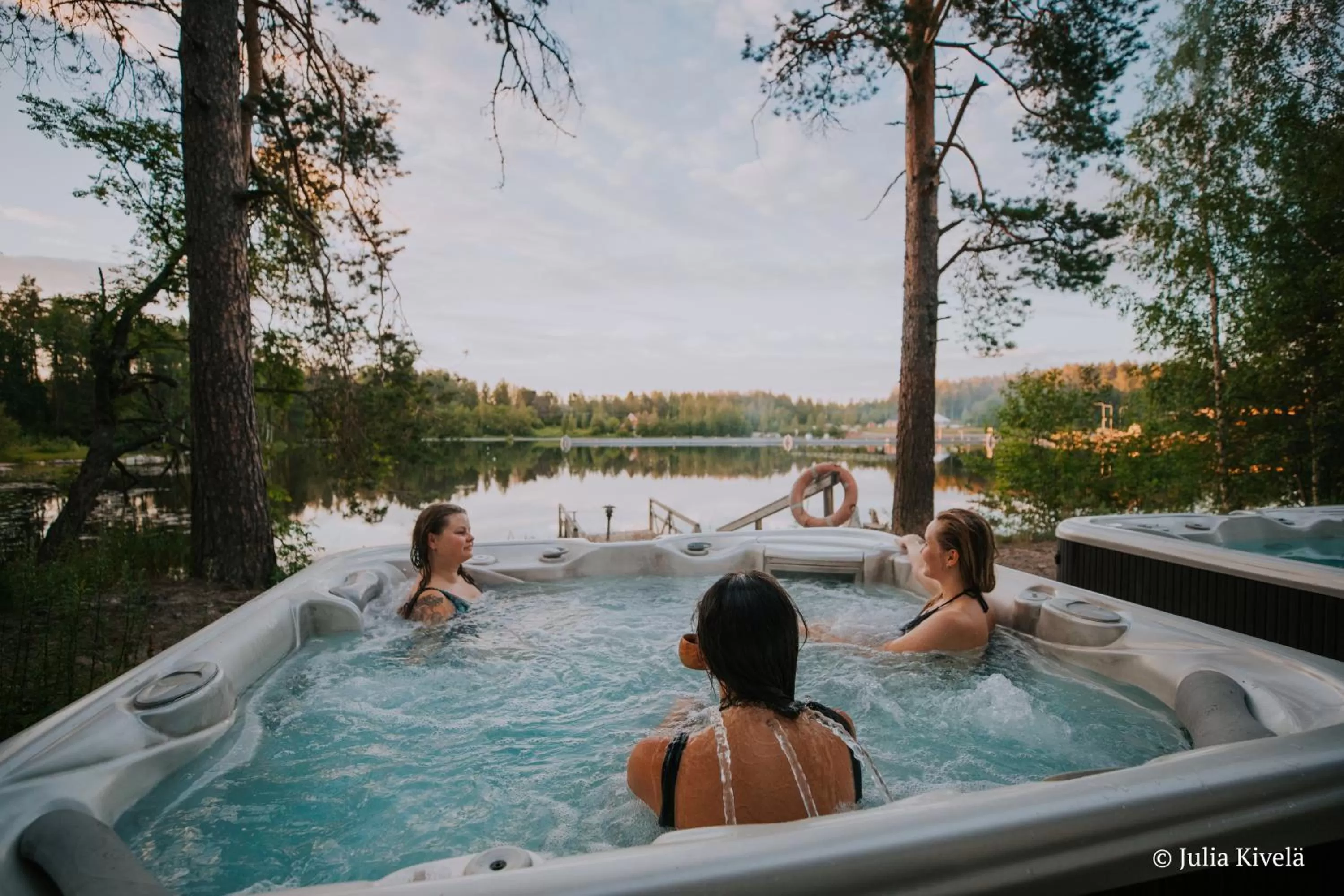 Hot Tub in Varjola Holiday Center