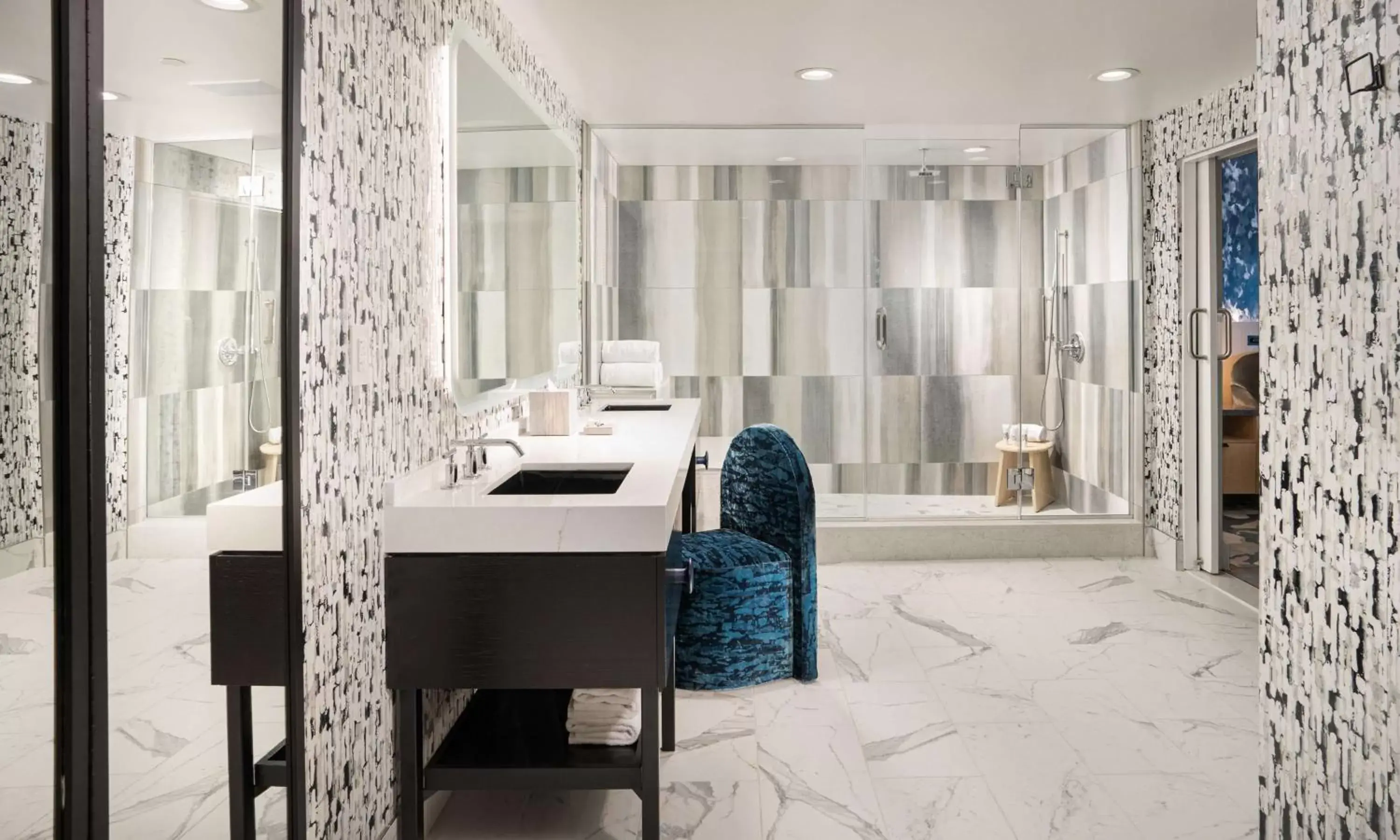 Bathroom in Virgin Hotels Las Vegas, Curio Collection by Hilton