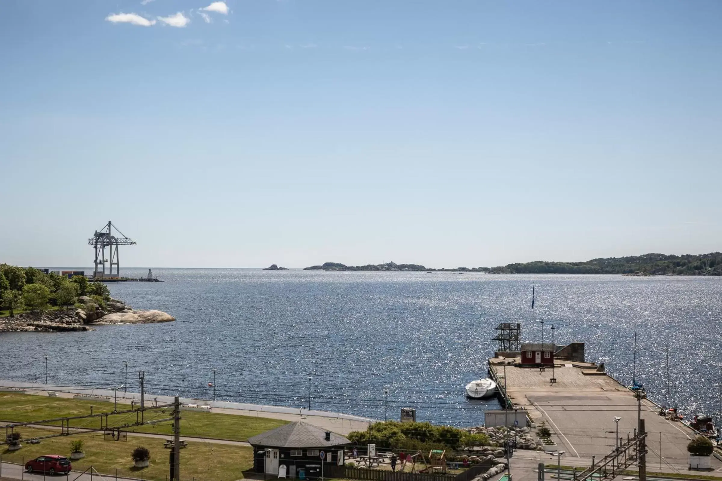 View (from property/room), Sea View in Quality Hotel Grand Larvik