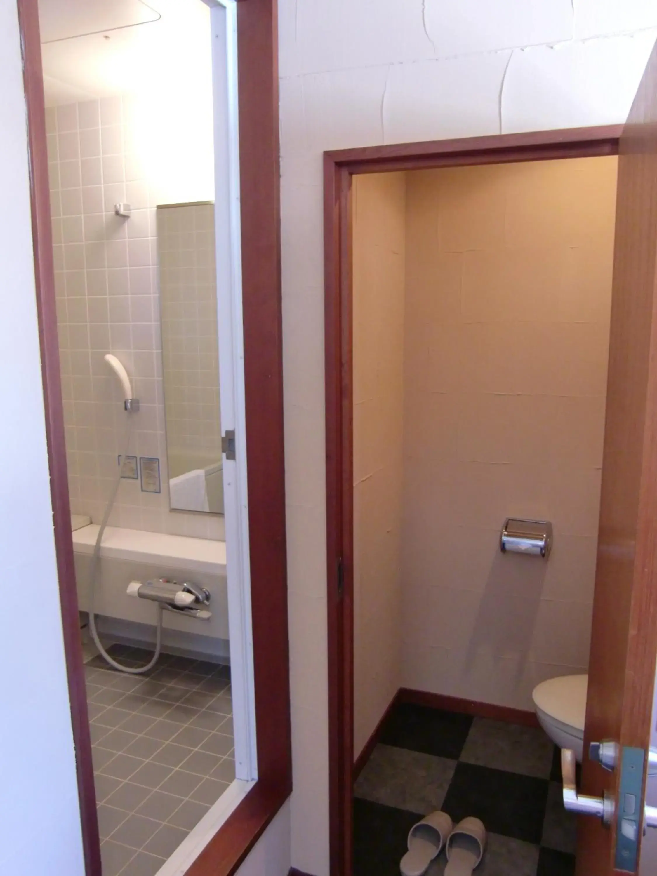 Bathroom in Hakuba Hotel Ougiya