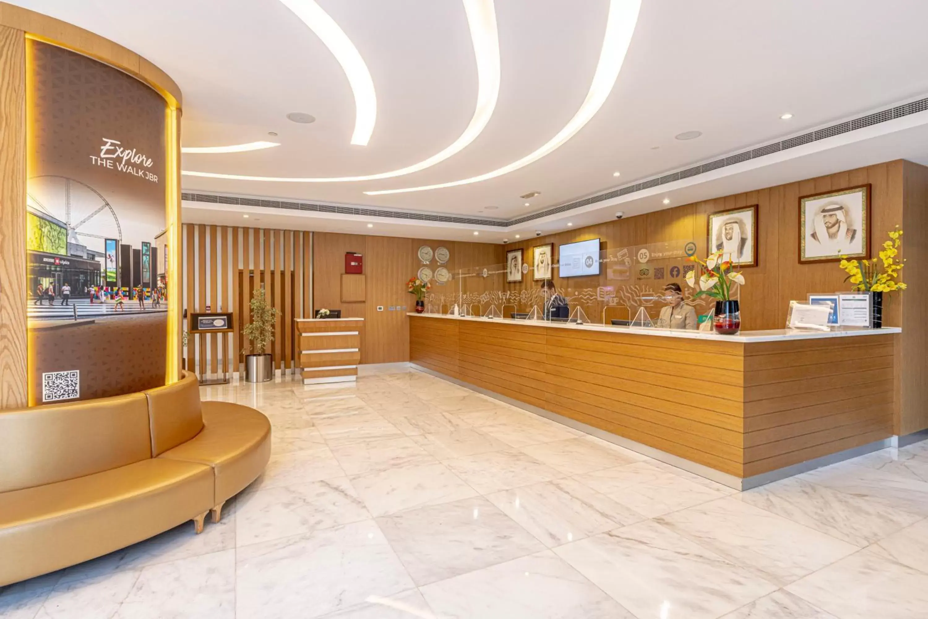 Lobby or reception in Roda Amwaj Suites Jumeirah Beach Residence Lobby or reception in Roda Amwaj Suites Jumeirah Beach Residence