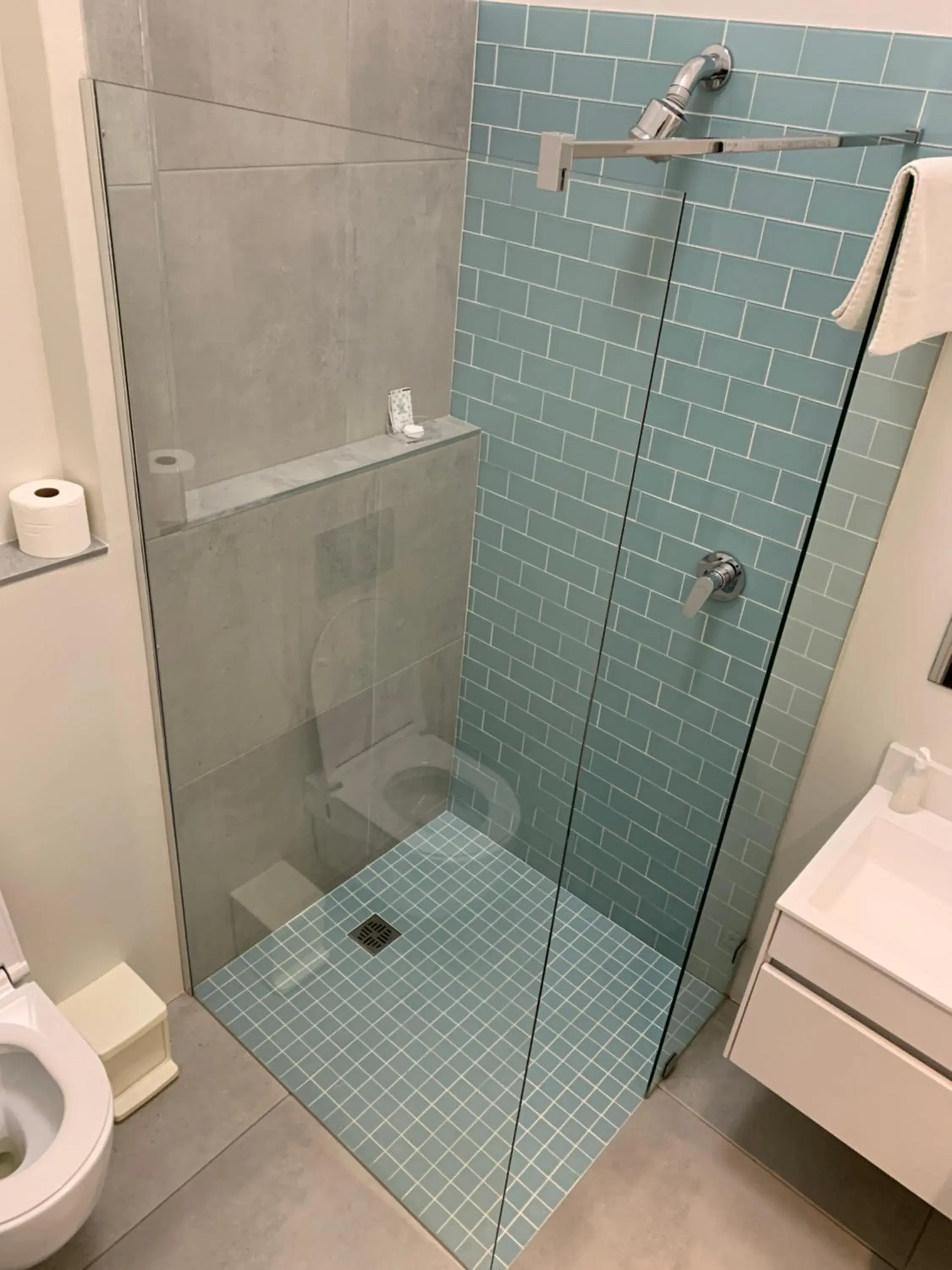 Shower, Bathroom in Just Joey Lodge
