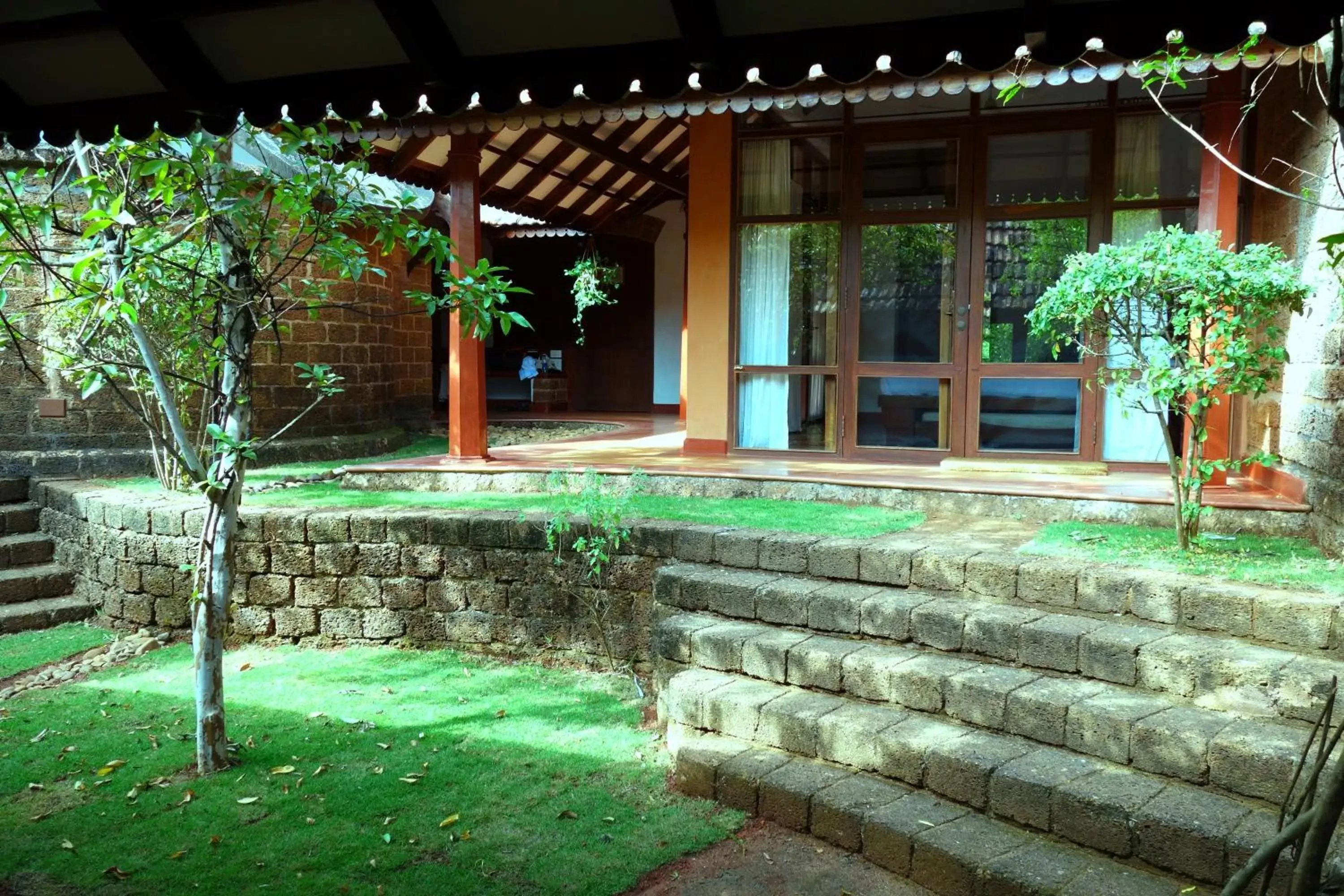 Bedroom, Swimming Pool in SwaSwara Gokarna - CGH Earth