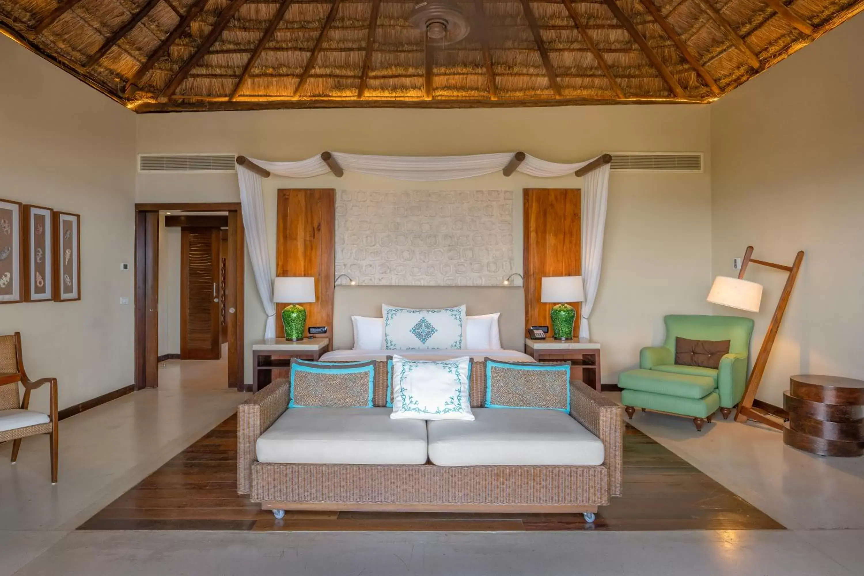 Bedroom, Bed in Viceroy Riviera Maya, a Luxury Villa Resort