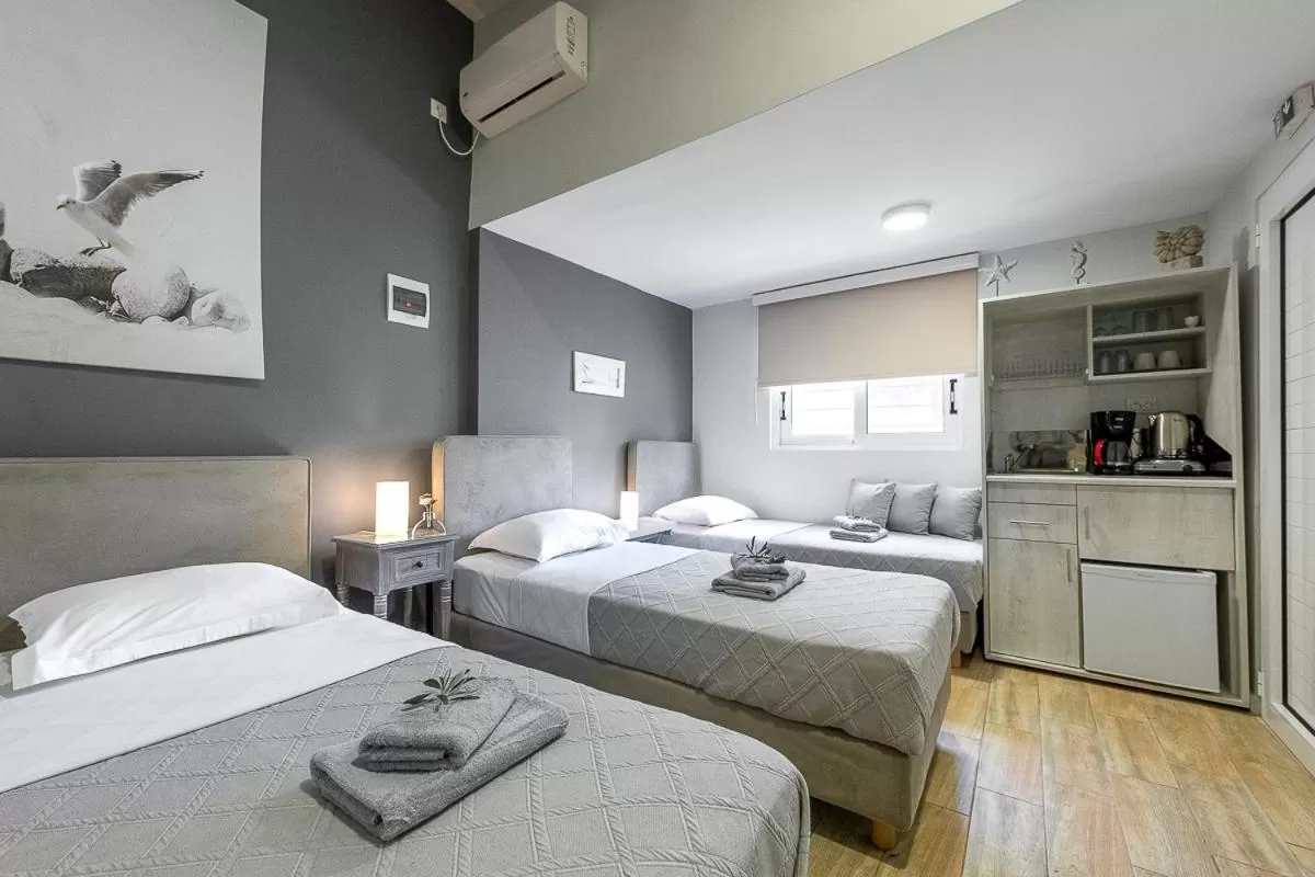 Bed in Comfort Stay Athens Airport Hotel - FREE shuttle from and to the airport