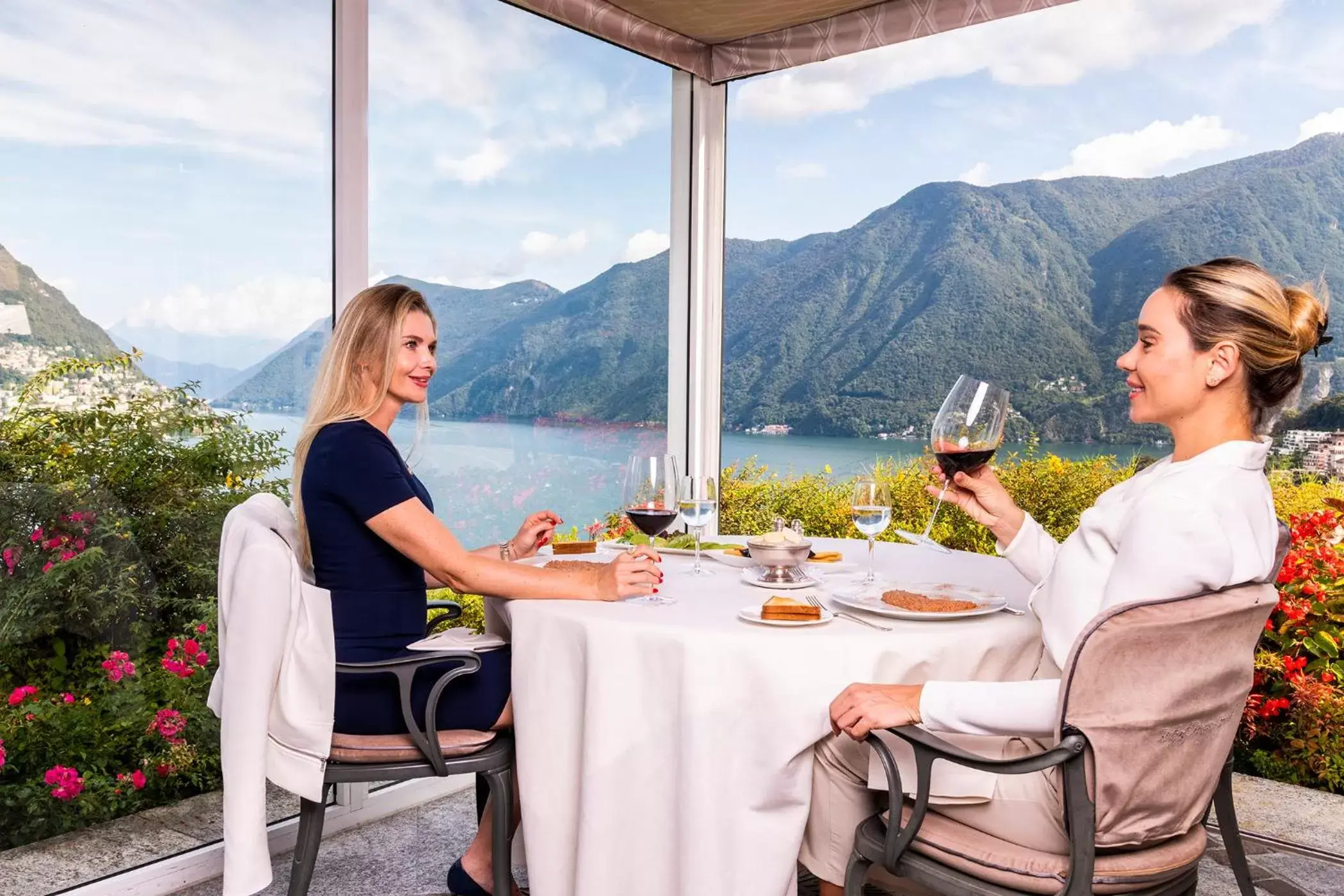 Restaurant/places to eat in Villa Principe Leopoldo - Ticino Hotels Group