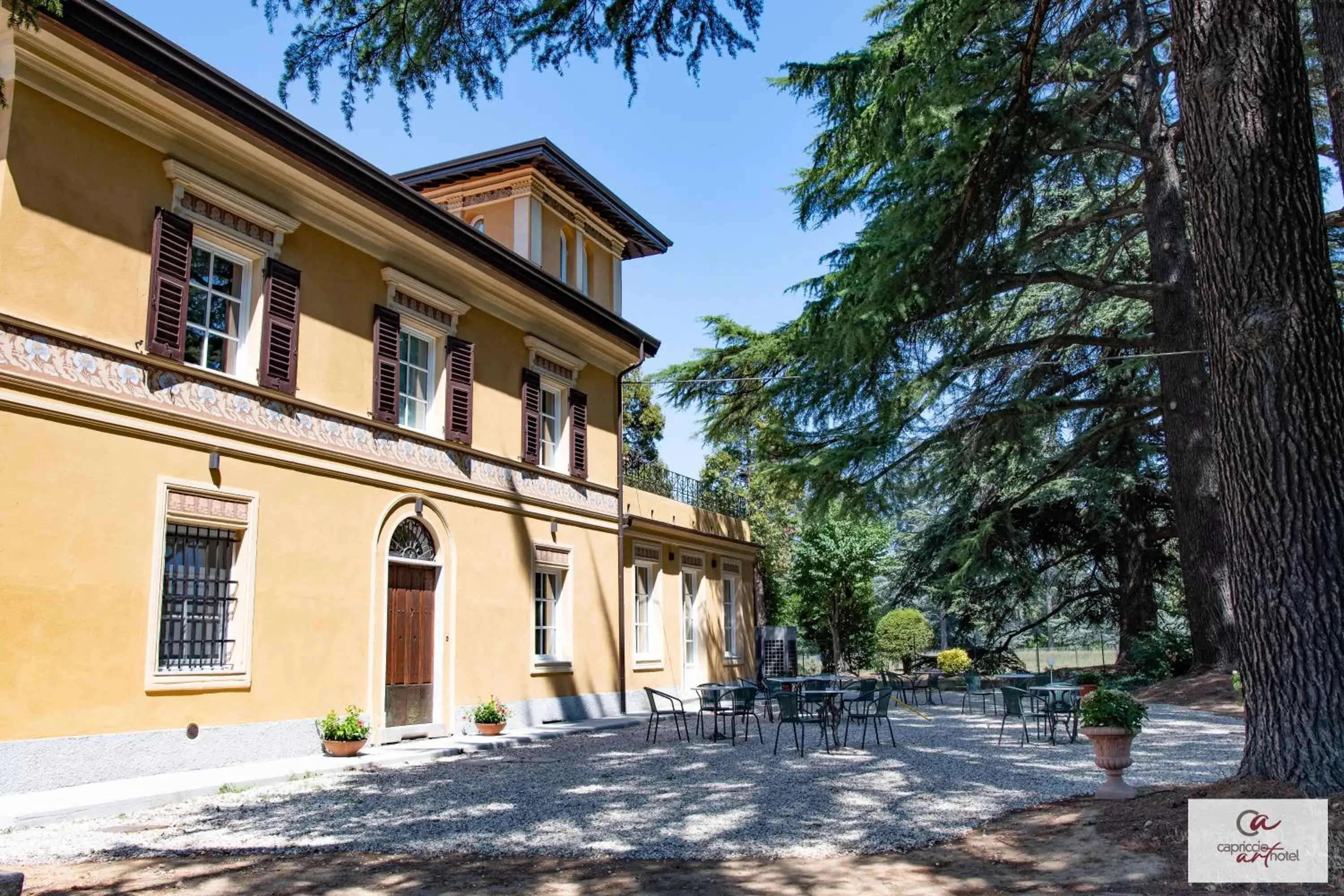 Garden view, Property Building in Capriccio Art Hotel