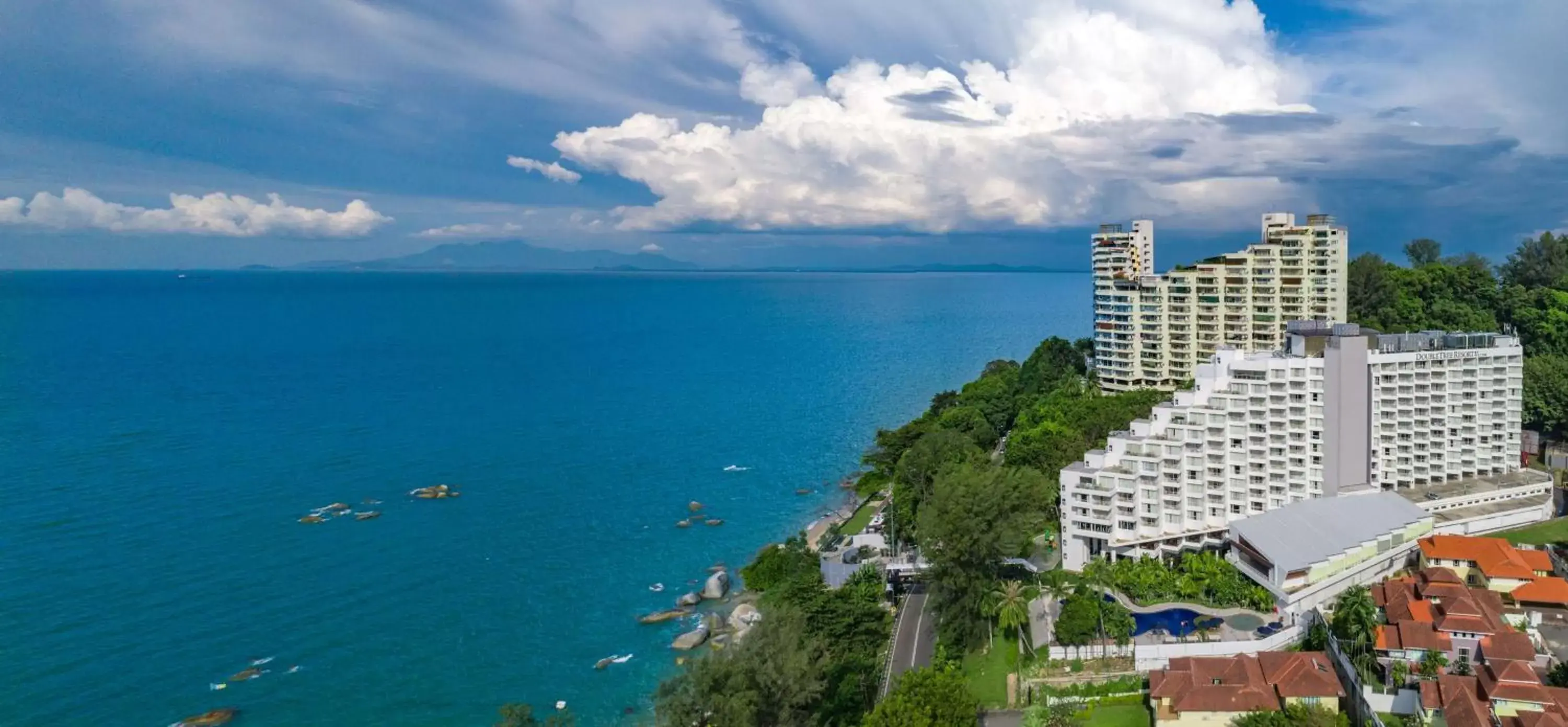 Property building, Bird's-eye View in DoubleTree Resort by Hilton Hotel Penang