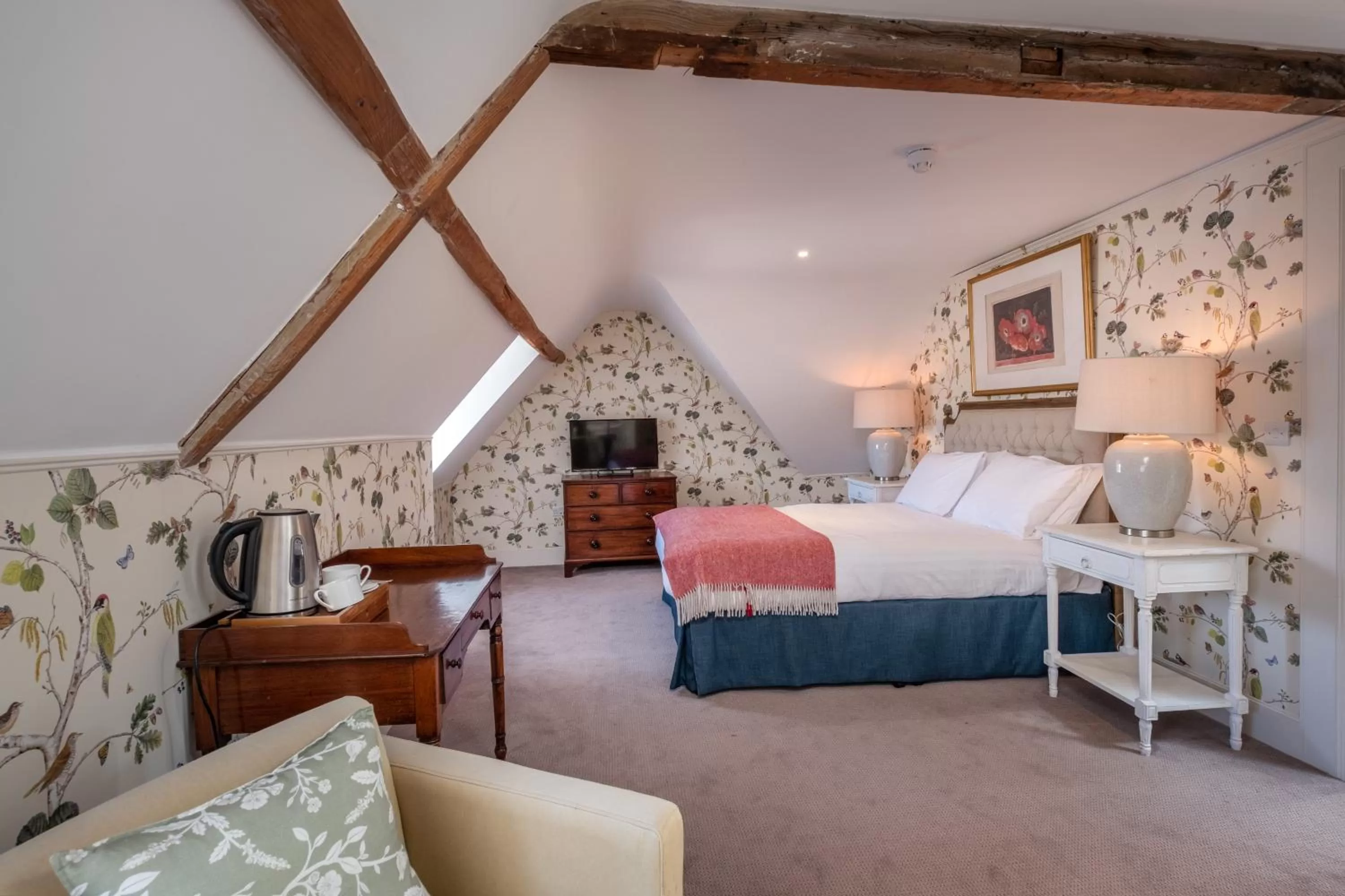 Bedroom, Bed in One Holyrood Hotel & Cafe