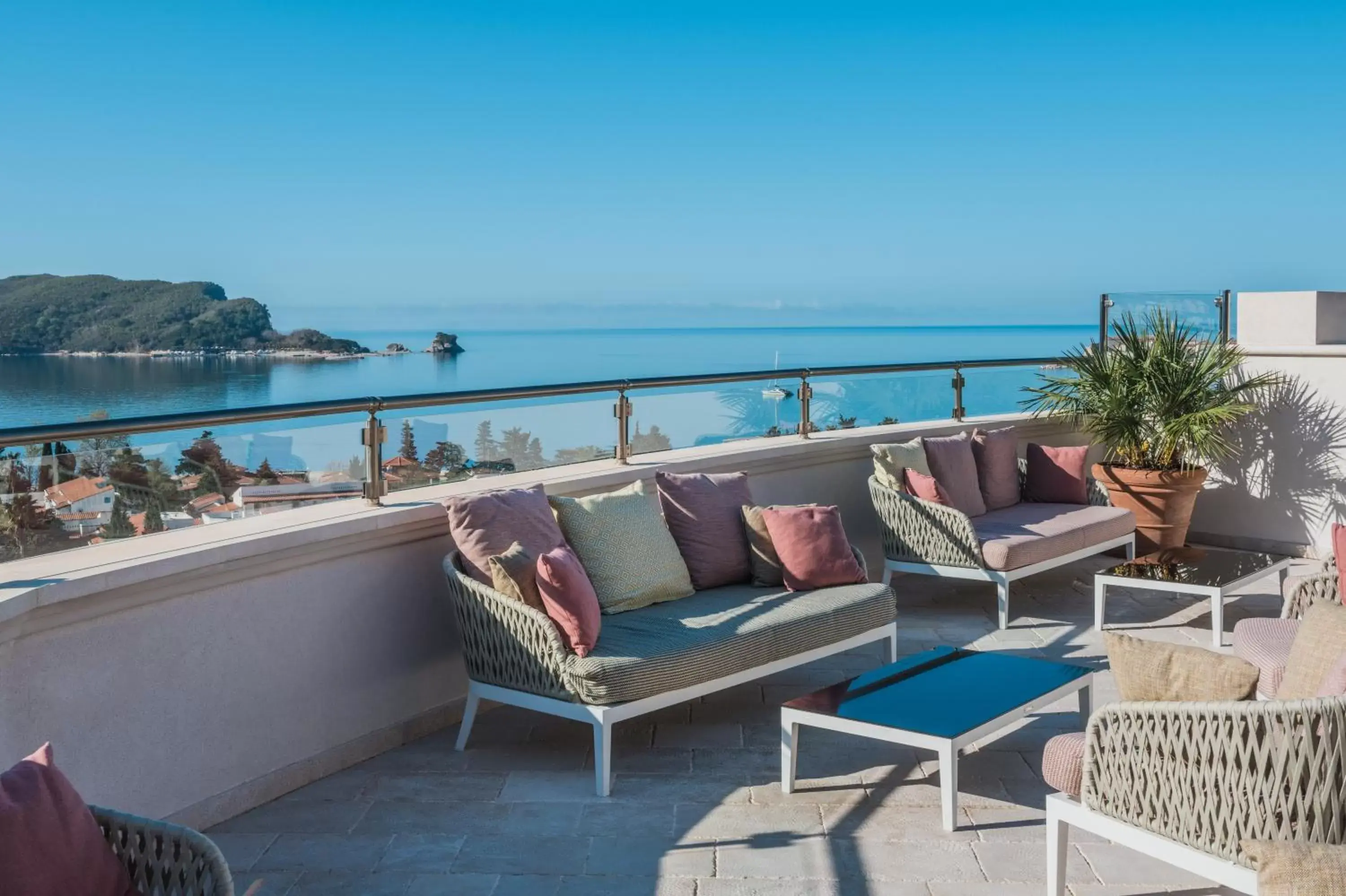 Balcony/Terrace in Iberostar Slavija