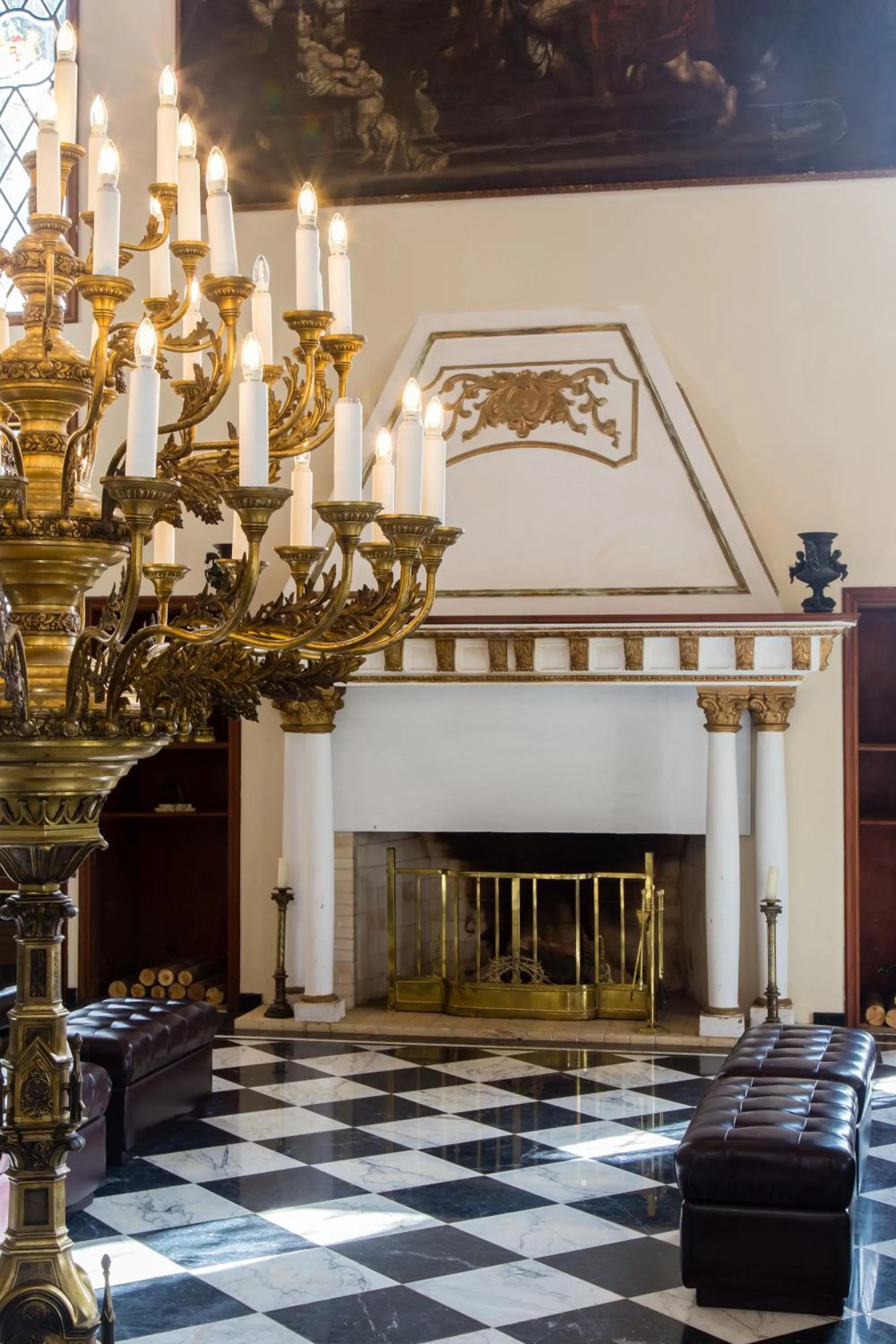 Lobby or reception in Hotel Castelo Nacional Inn Campos do Jordão