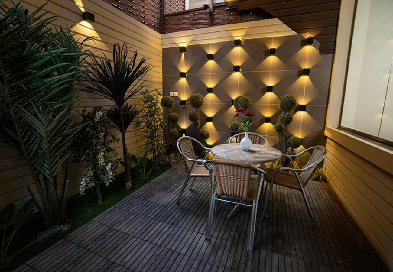 Patio in Aquila Hotel Jeddah Al Hamra