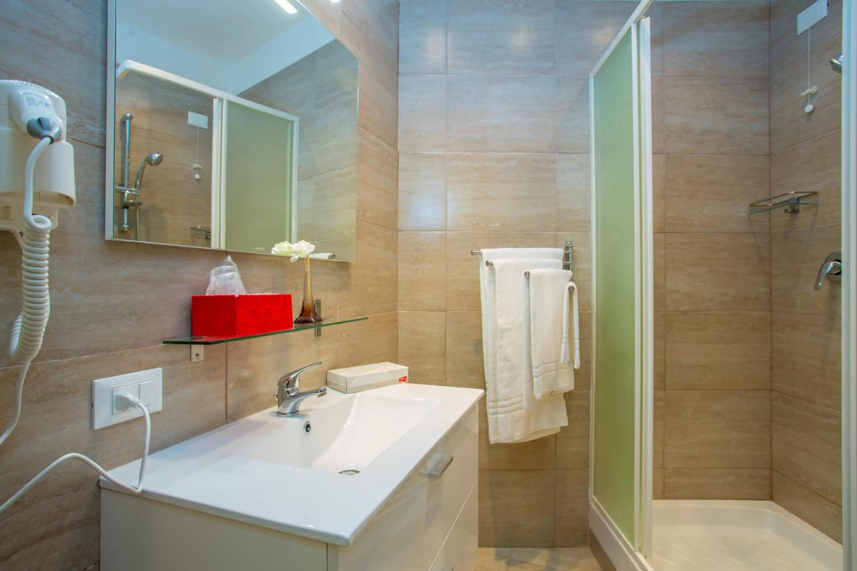 Shower in BQ House Castello Luxury Rooms