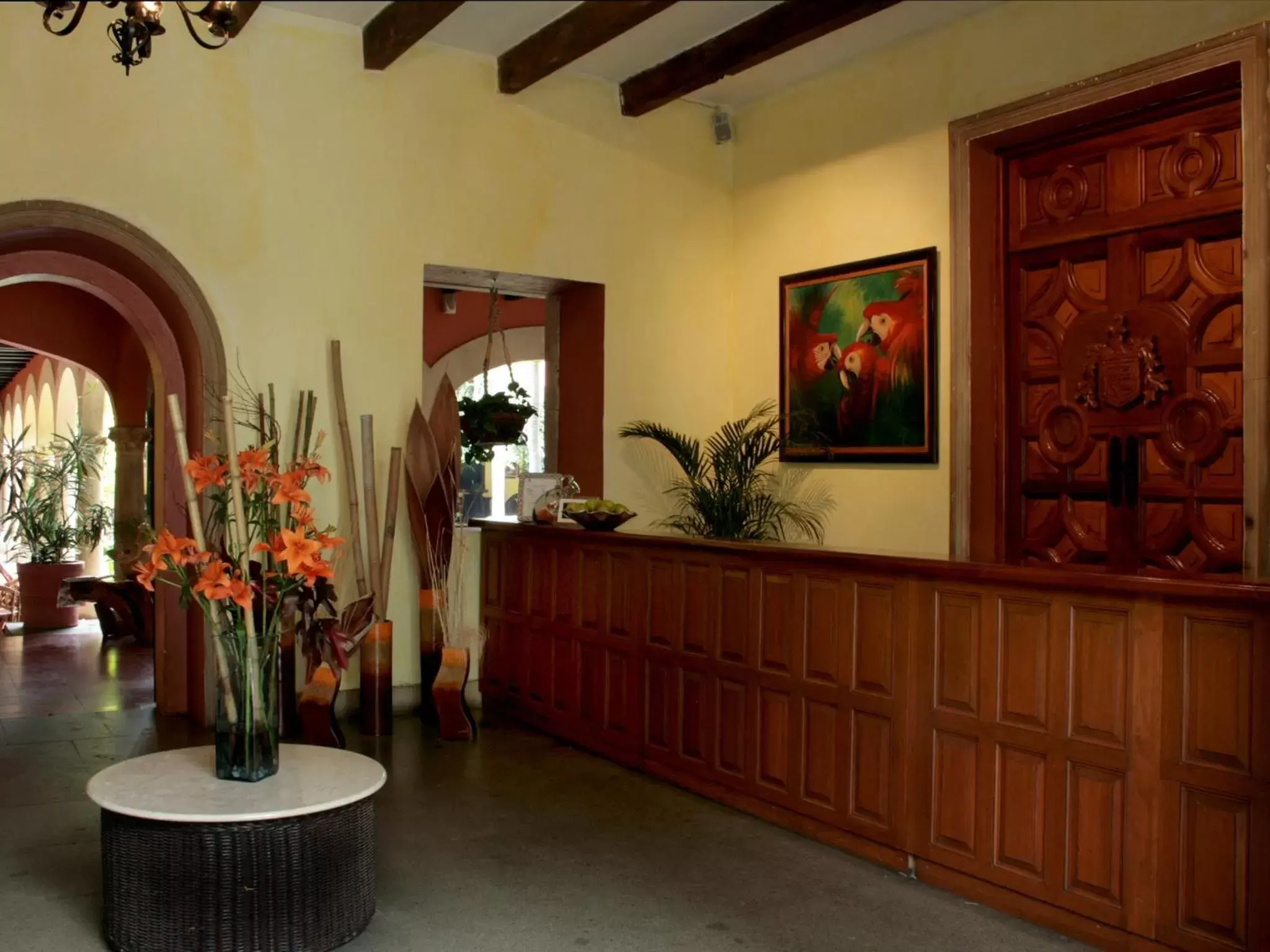 Lobby or reception, Lobby/Reception in Hotel Racquet Cuernavaca