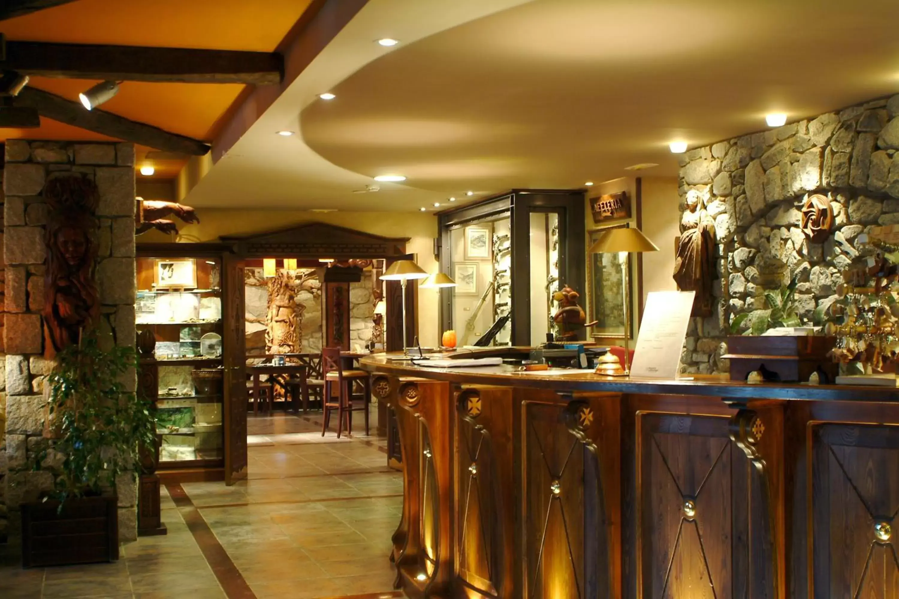Lobby or reception in Hotel Hospital de Benasque Lobby or reception in Hotel Hospital de Benasque