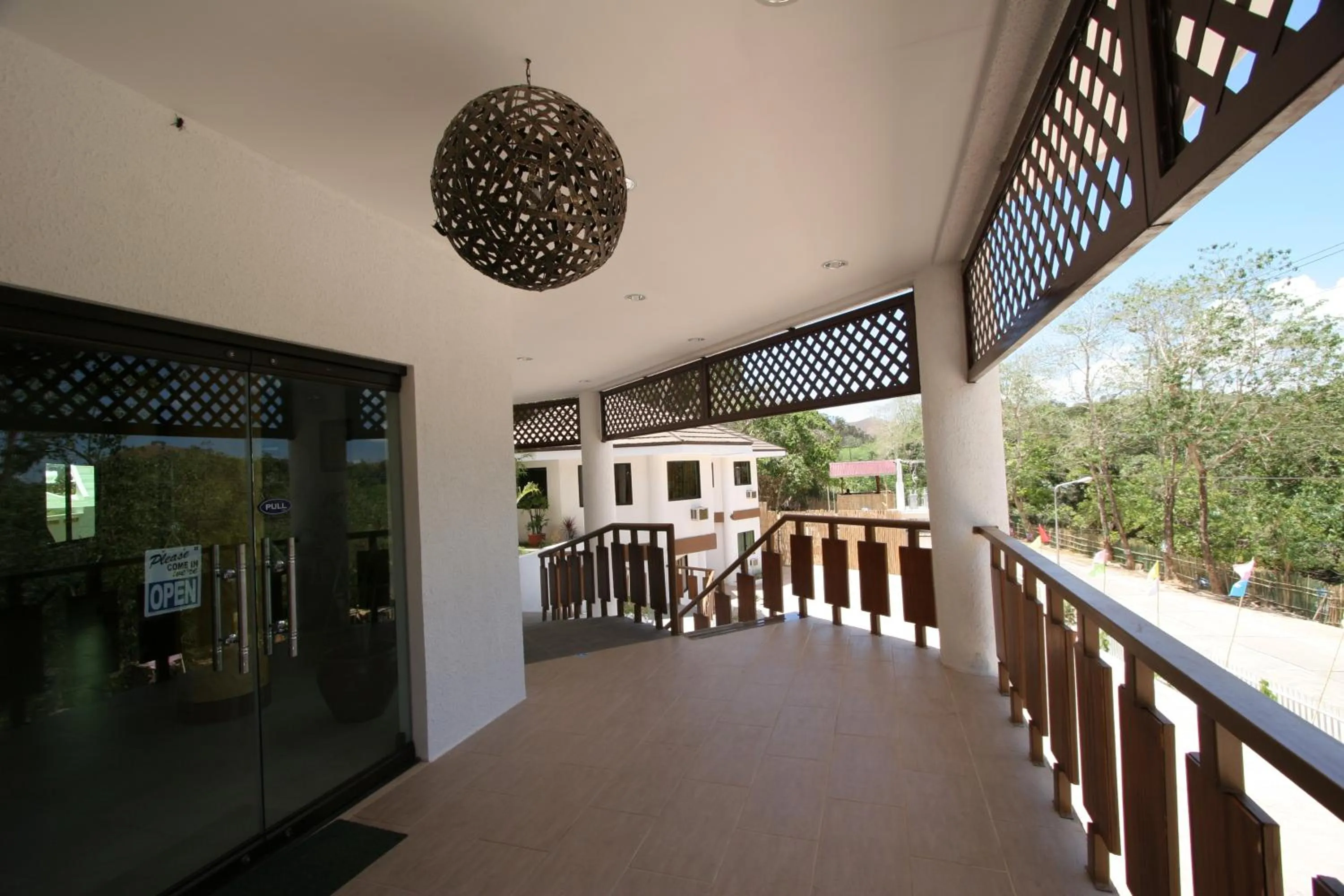 Patio in Coron Hilltop View Resort