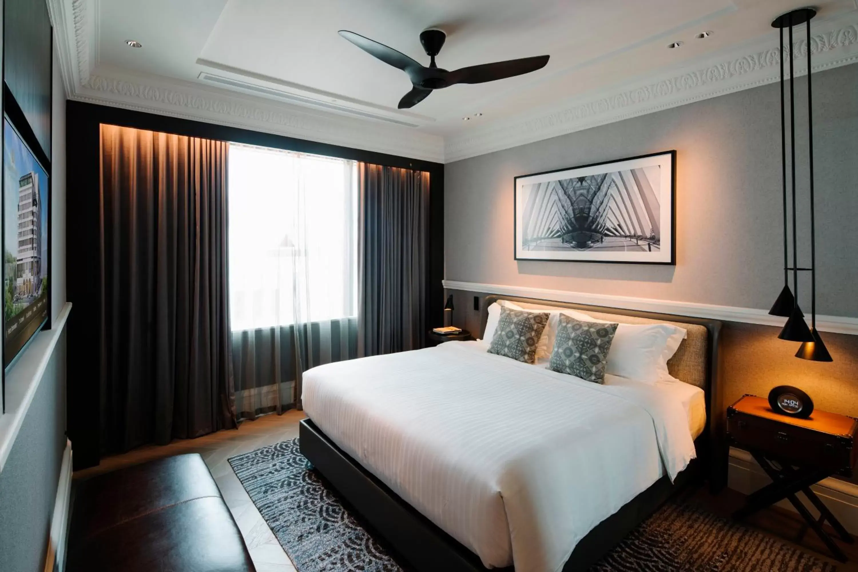 Bedroom, Bed in Grand Park City Hall