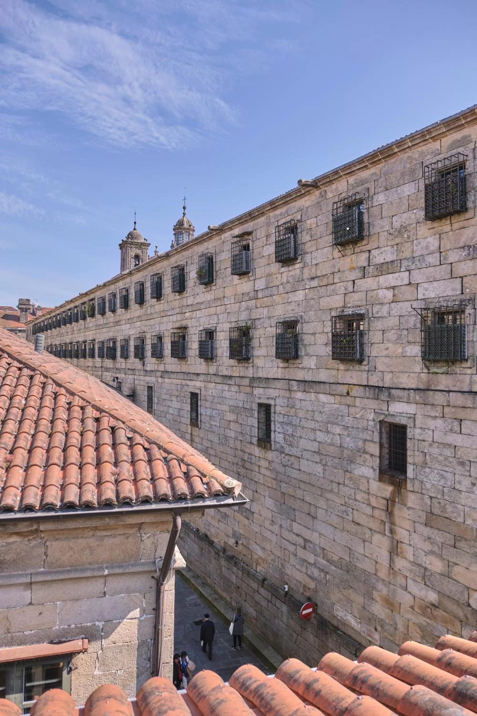 City view in Hotel Praza Quintana