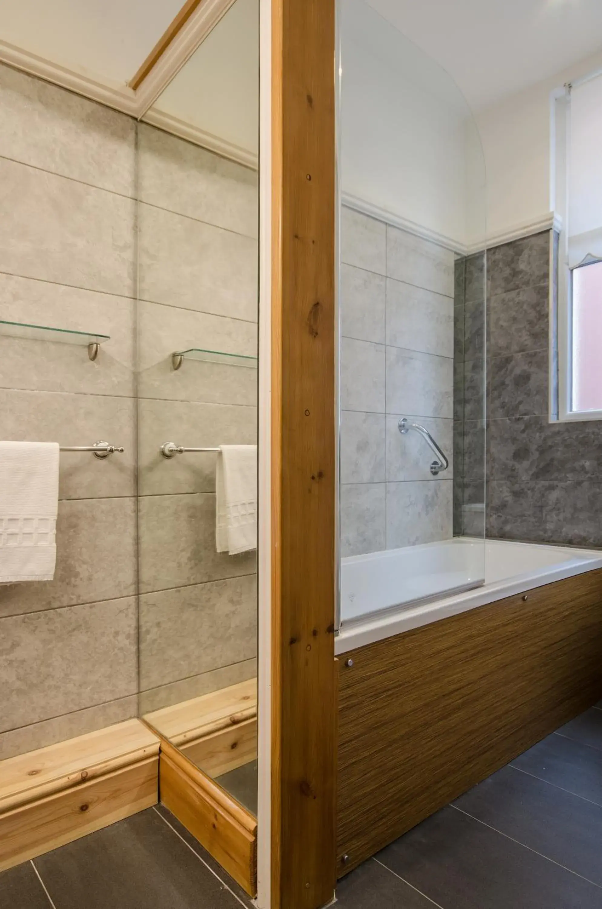 Bathroom in Dukes Folly Hotel