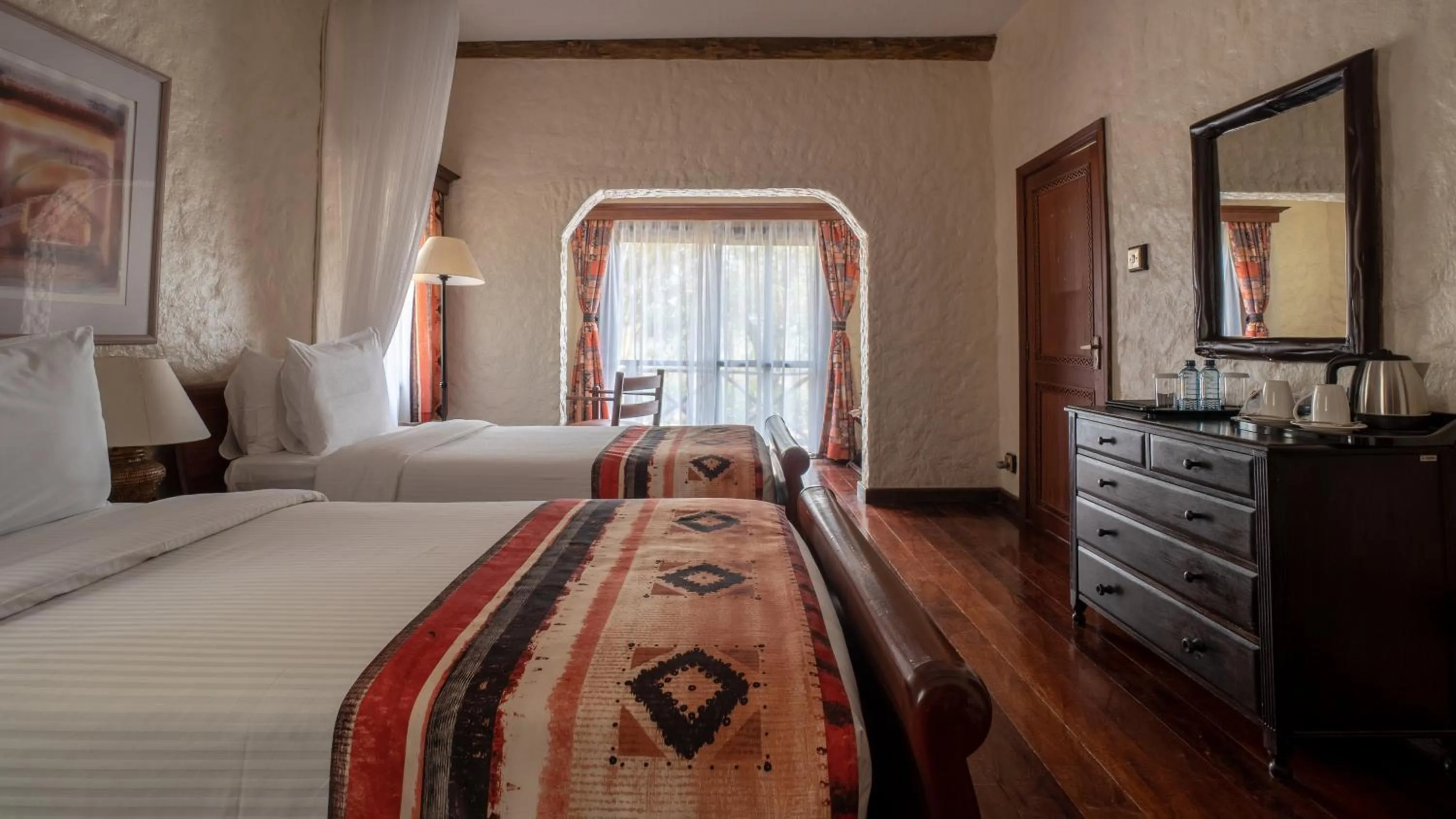 Living room, Bed in Sarova Lion Hill Game Lodge