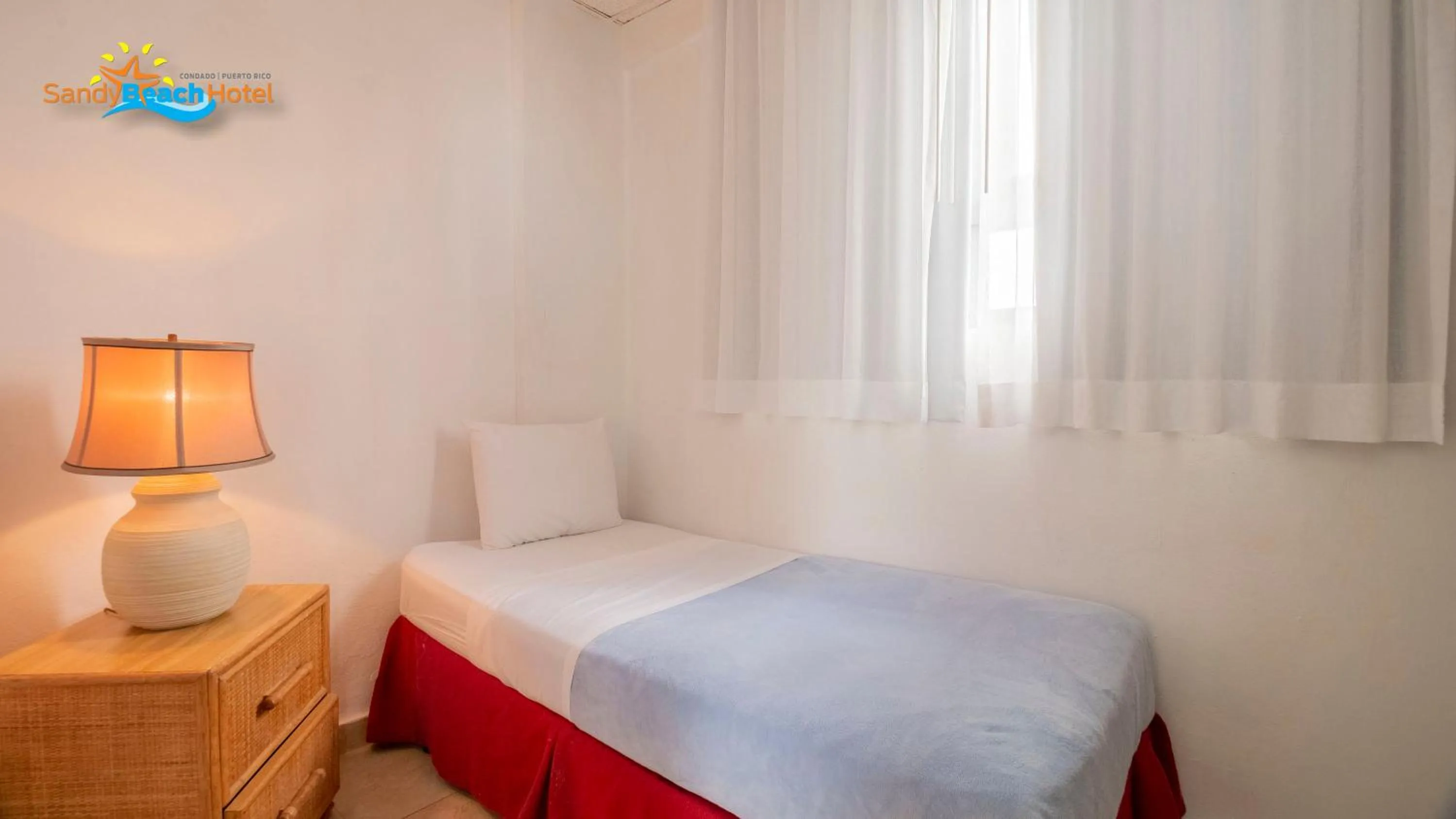 Bed in Sandy Beach Hotel