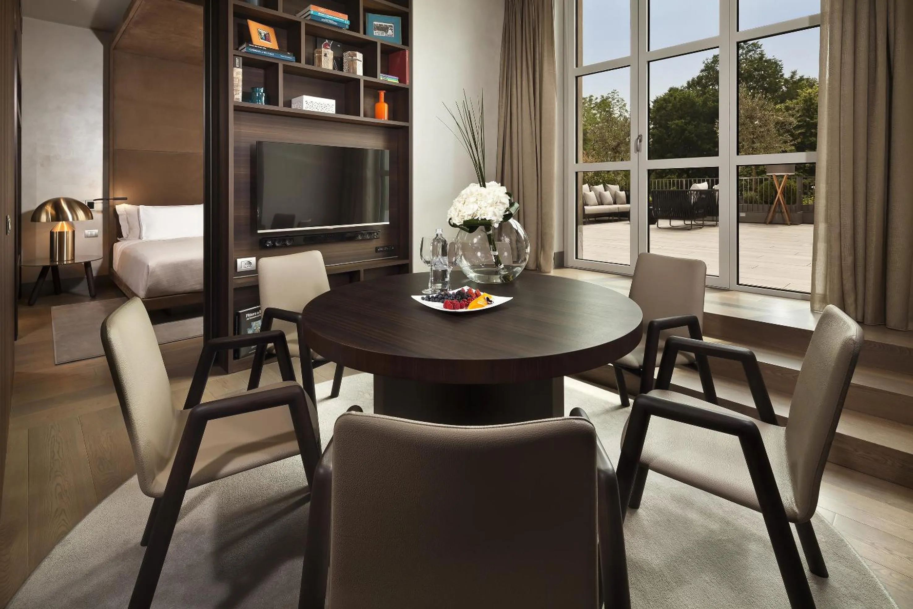 Balcony/Terrace in ME Milan Il Duca