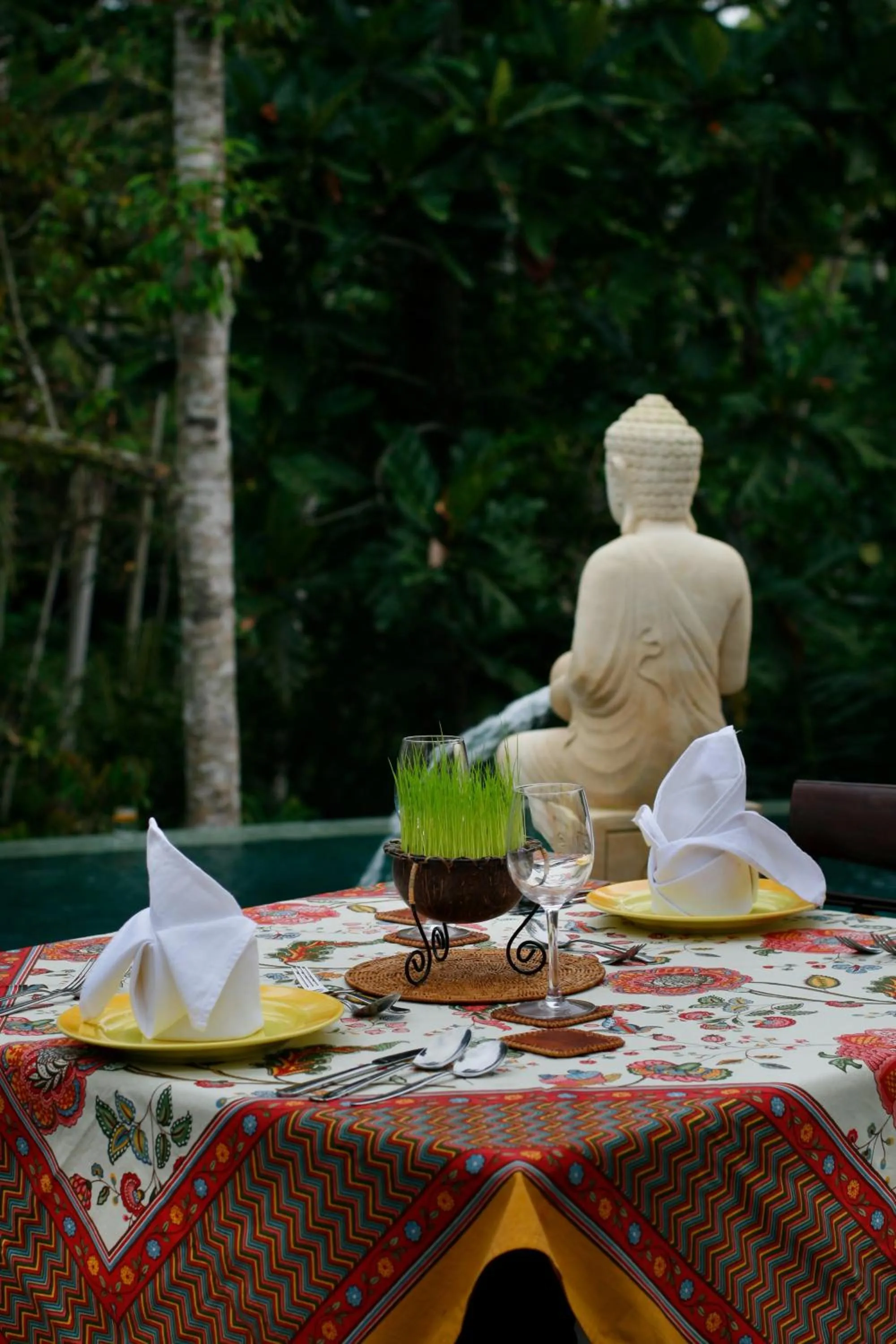 Food and drinks in BeingSattvaa Luxury Ubud