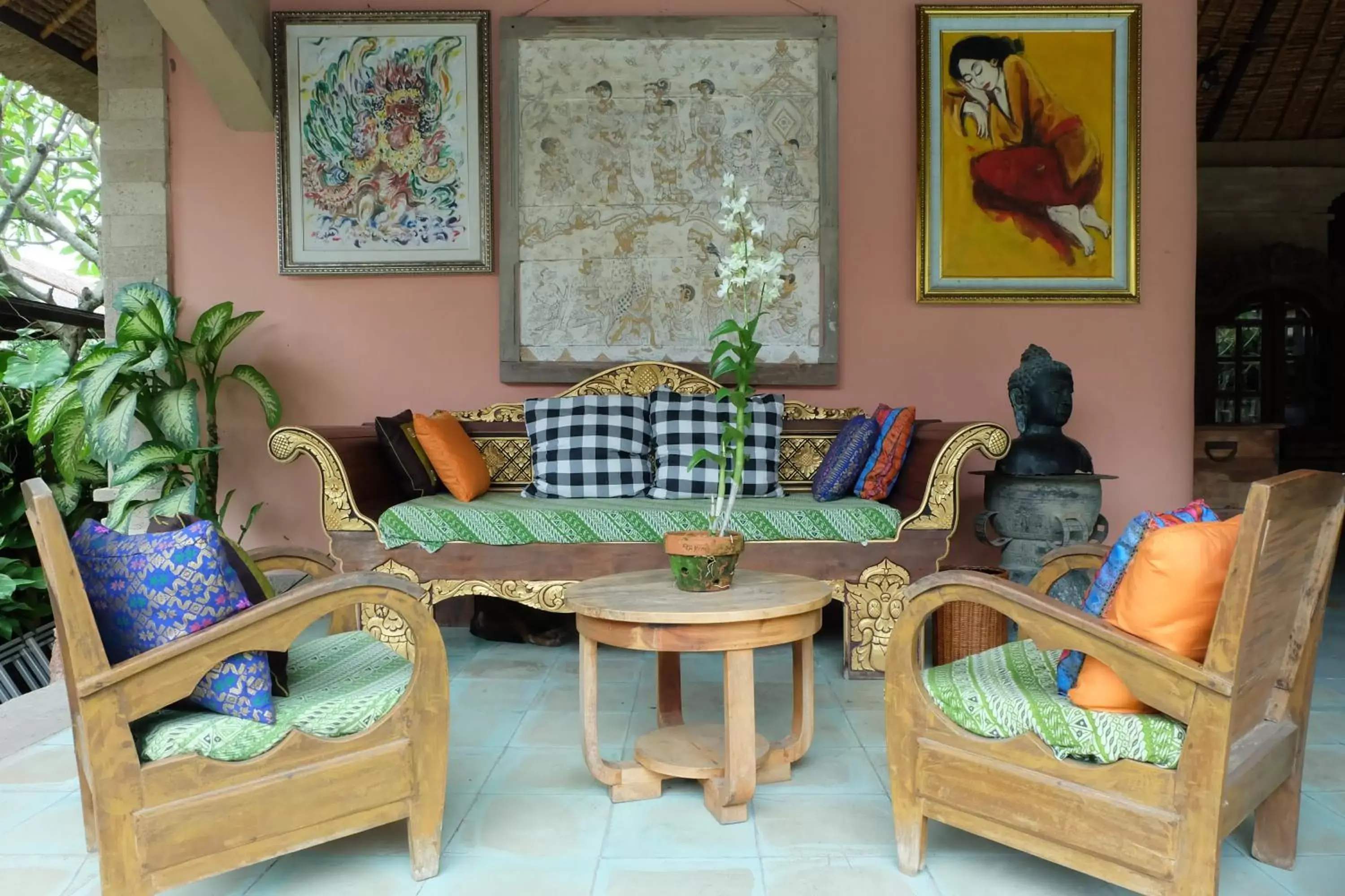 Seating Area in Puri Taman Sari