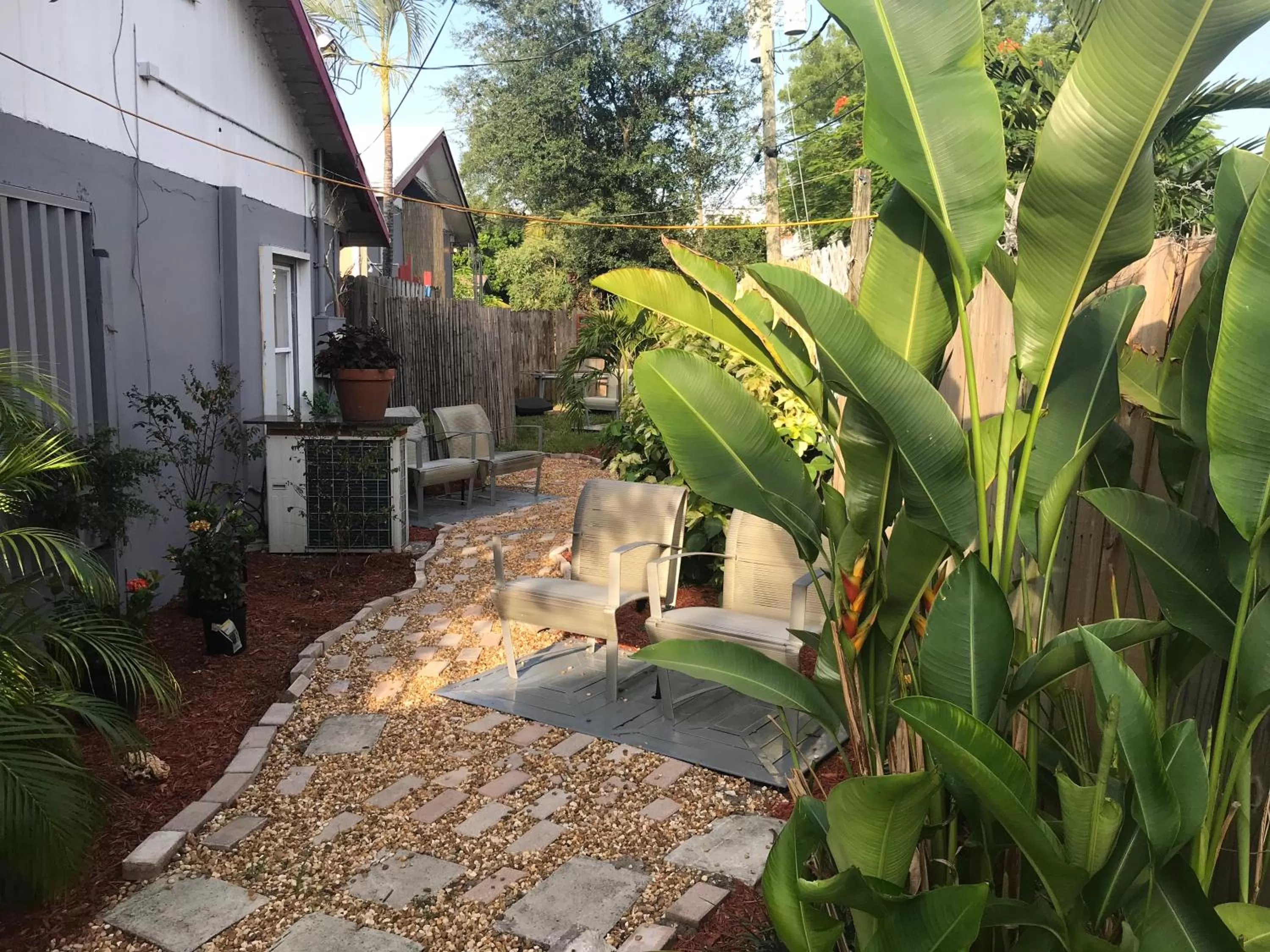 Garden in INN LEATHER GUEST HOUSE-GAY MALE ONLY