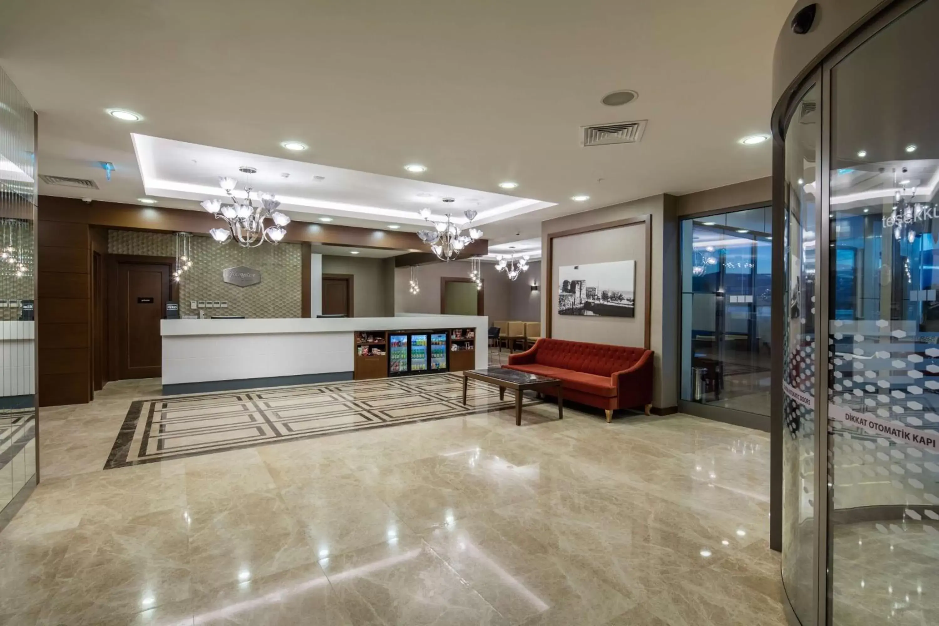 Lobby or reception in Hampton by Hilton Canakkale Gelibolu Lobby or reception in Hampton by Hilton Canakkale Gelibolu
