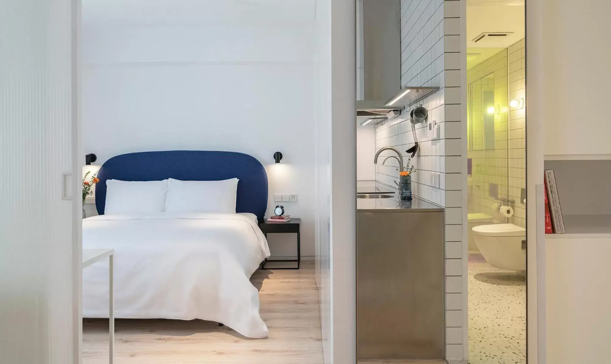 Bedroom, Bed in Stey Beijing 798 Art Zone Hotel Bedroom, Bed in Stey Beijing 798 Art Zone Hotel