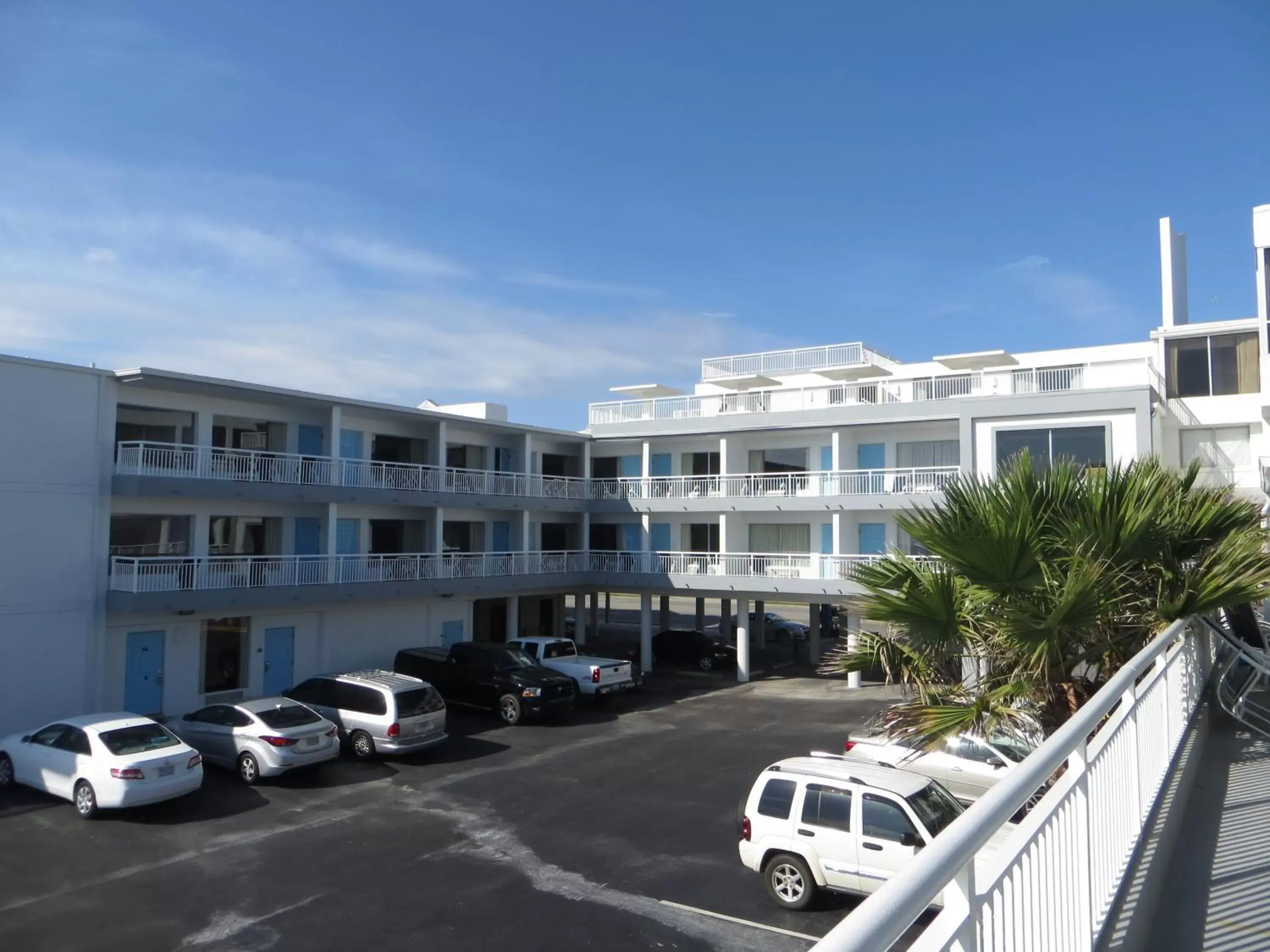 Property building in Arya Blu Inn and Suites