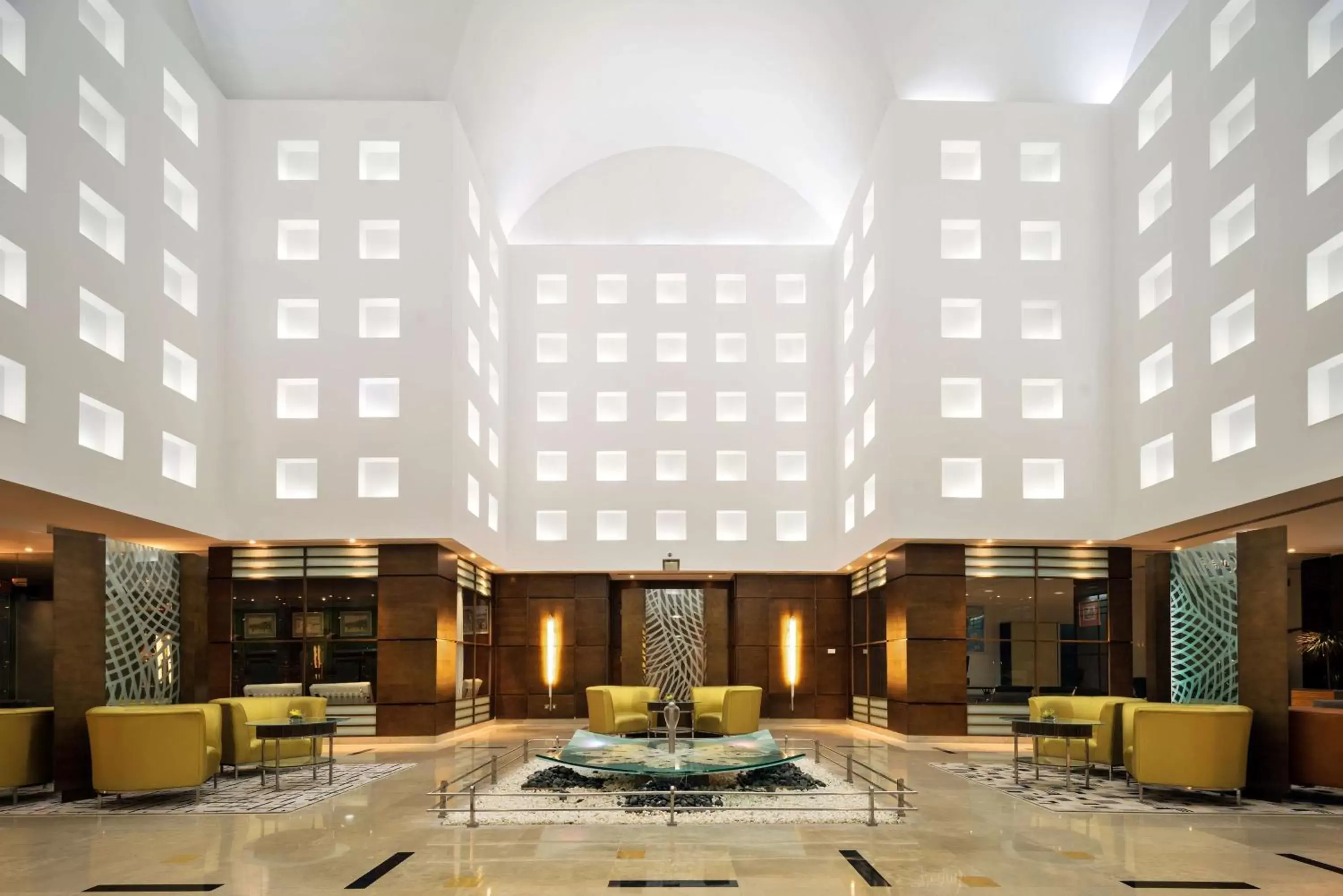 Lobby or reception in Radisson Blu Hotel, Riyadh Lobby or reception in Radisson Blu Hotel, Riyadh