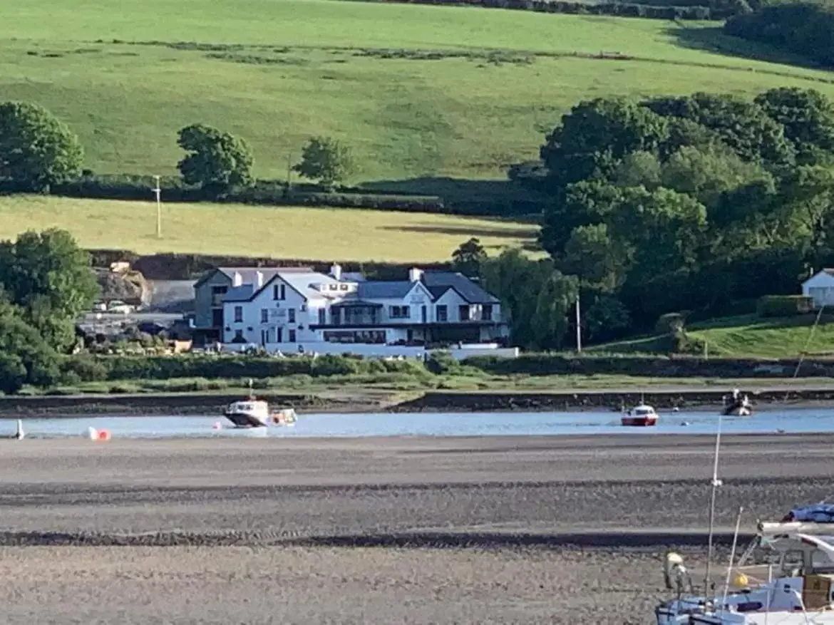 Bird's eye view in The Teifi Waterside Hotel