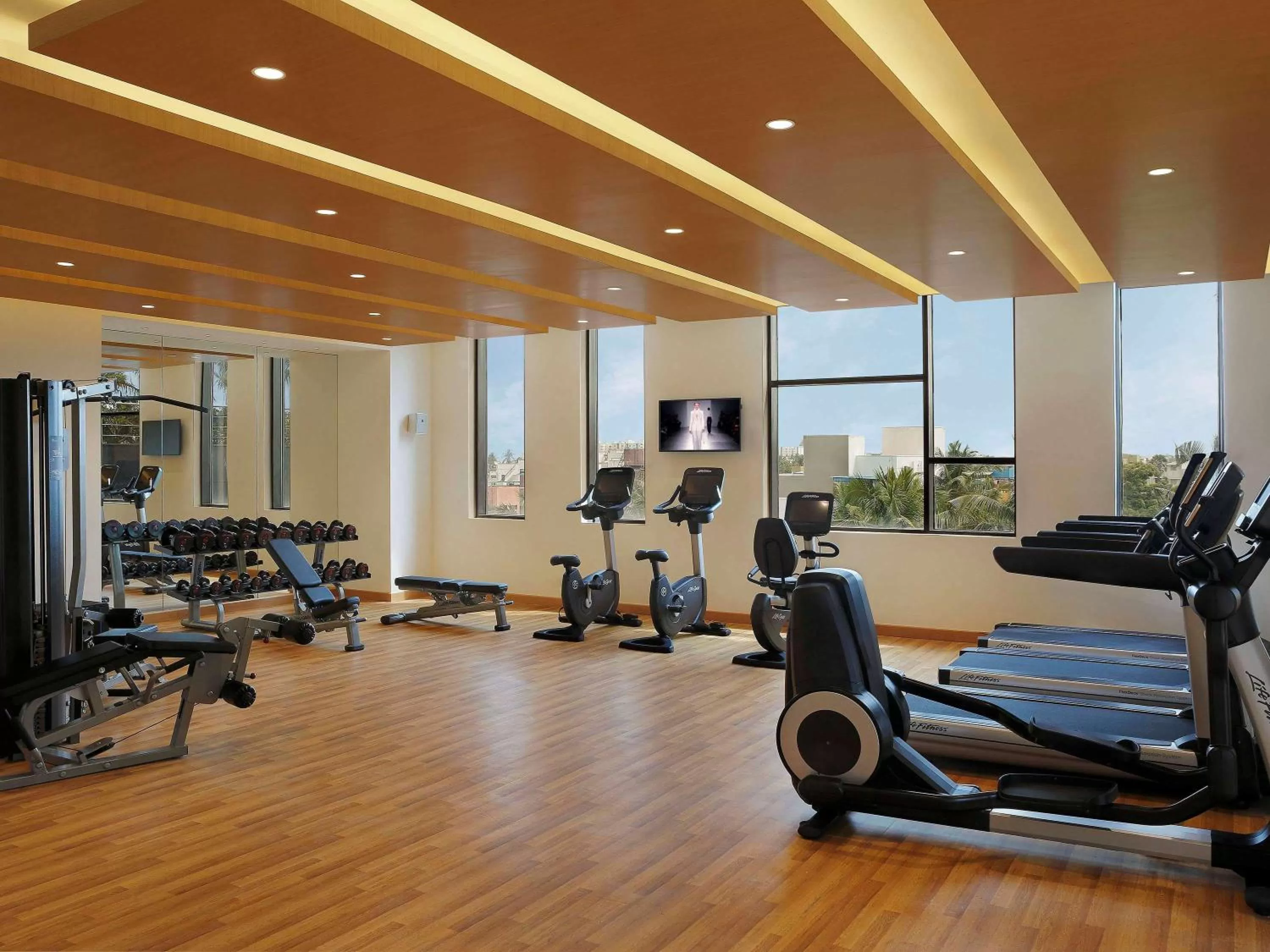 Fitness centre/facilities in Novotel Chennai OMR