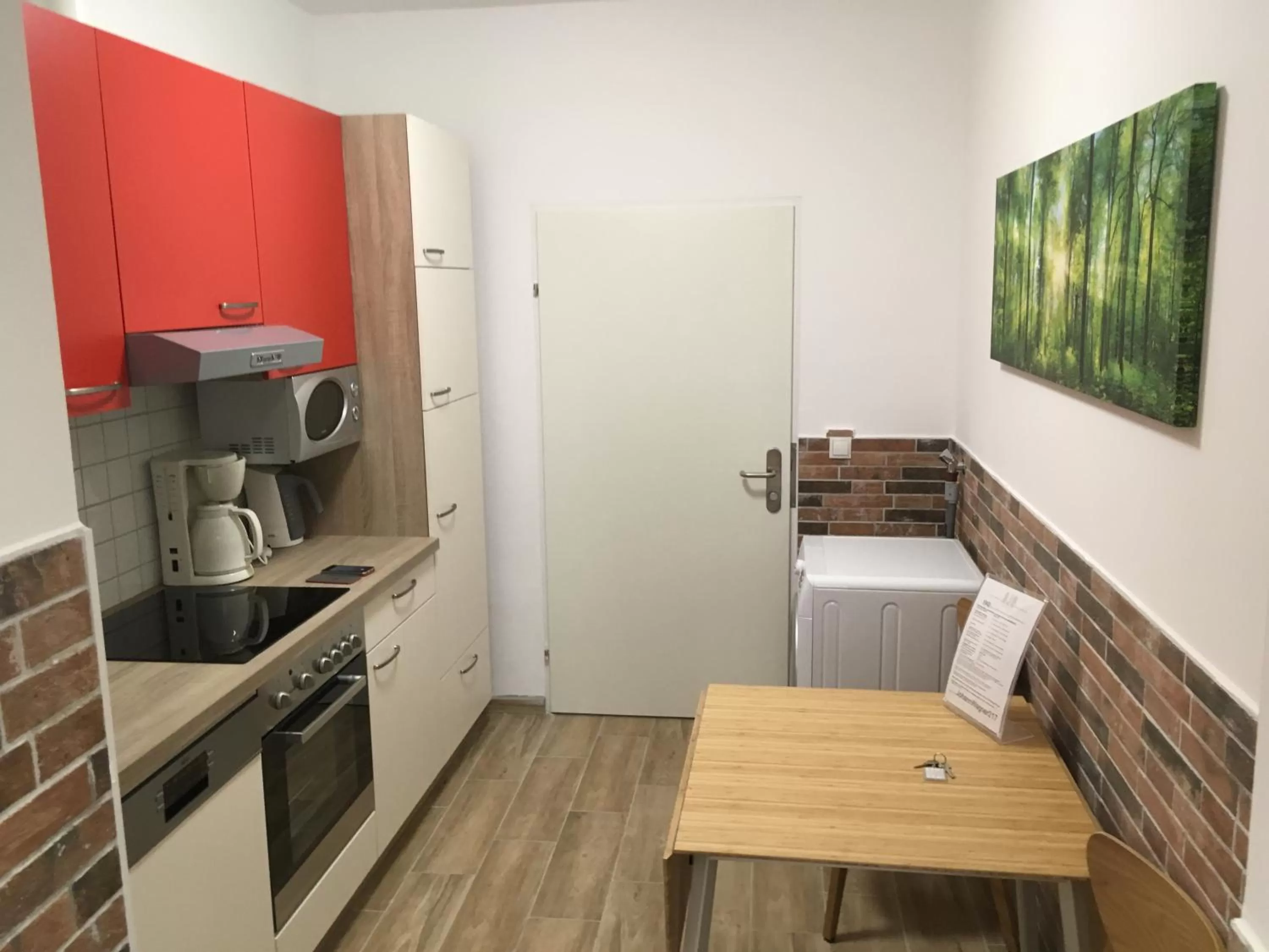 Coffee/tea facilities in AJO Apartments - Messe City Flat - Self-Check-in
