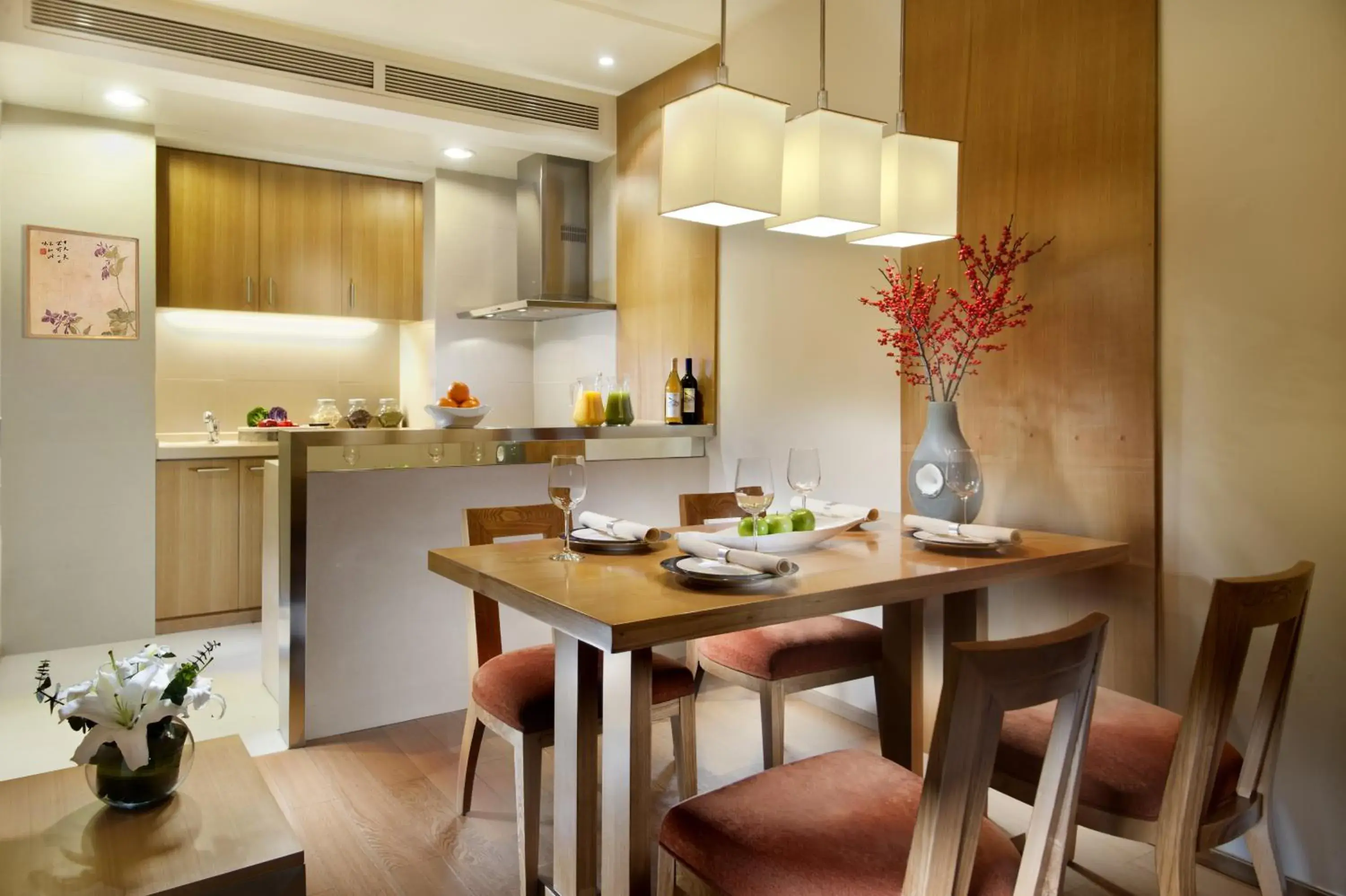 Kitchen or kitchenette, Restaurant/Places to Eat in Somerset International Building Tianjin