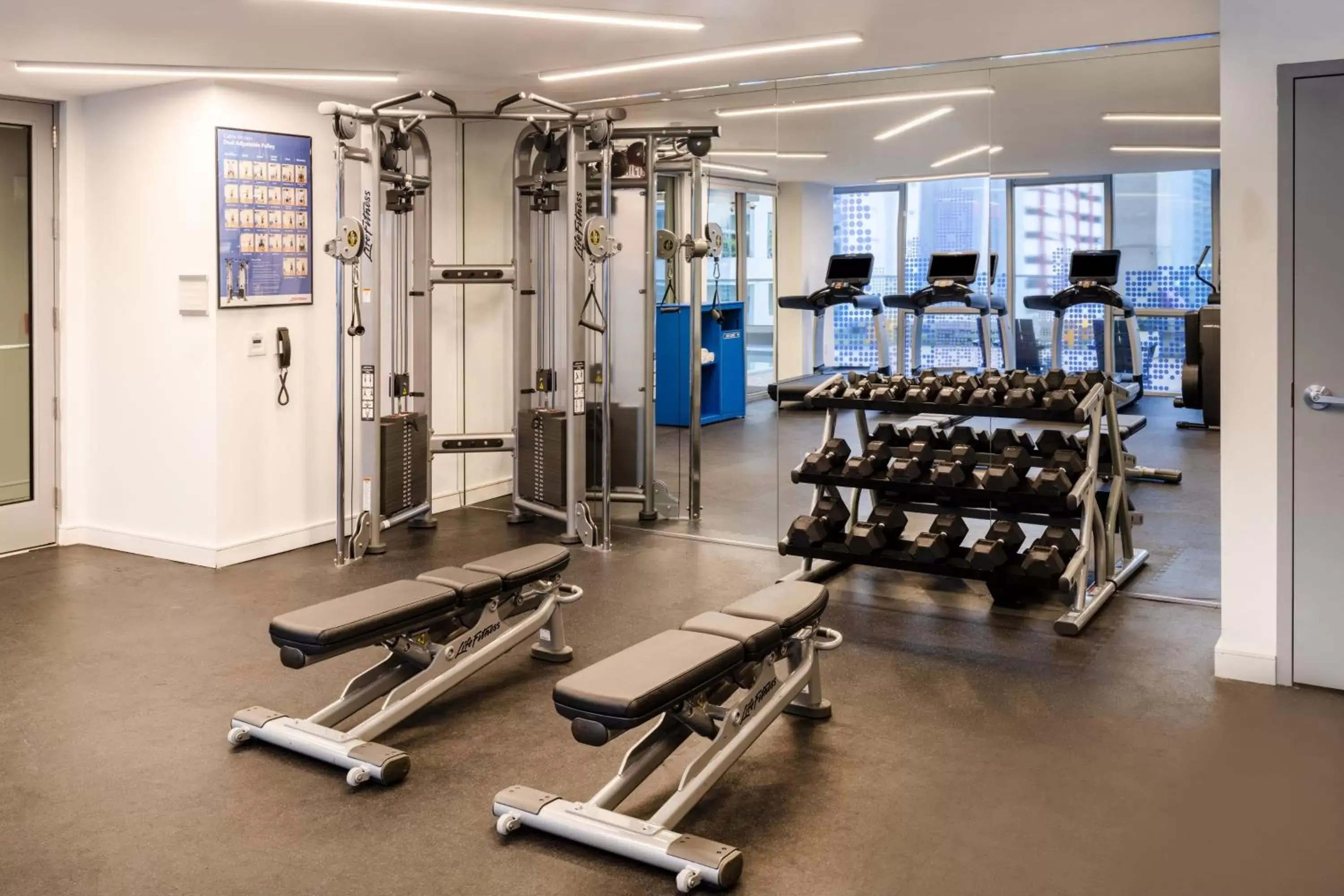 Fitness centre/facilities, Fitness Center/Facilities in Atwell Suites - Miami Brickell, an IHG Hotel